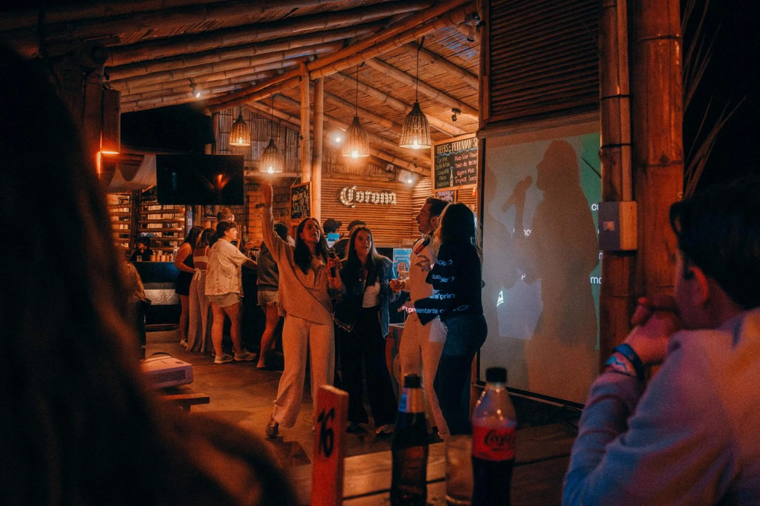People in Viajero Paracas Hostel