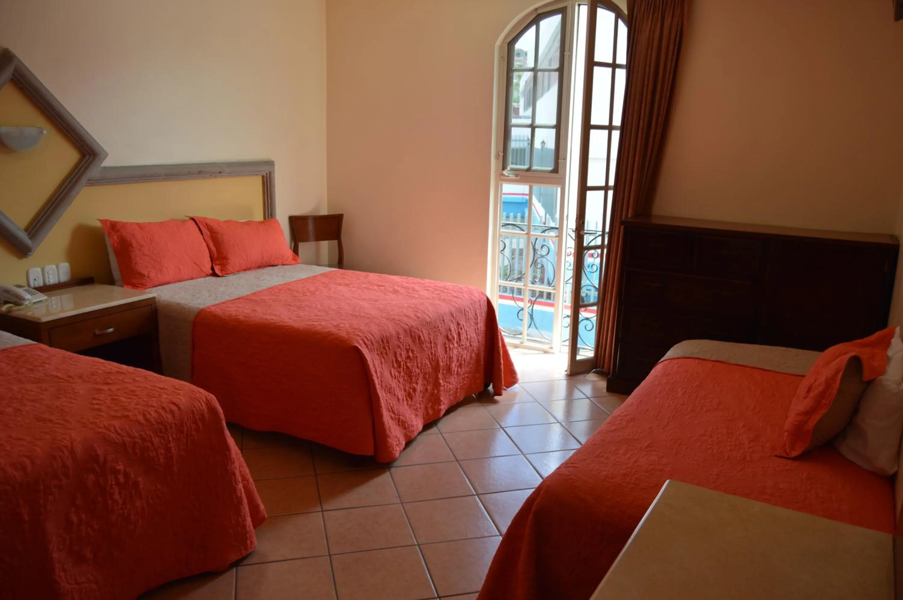 Bed in Hotel Real Santa Fe