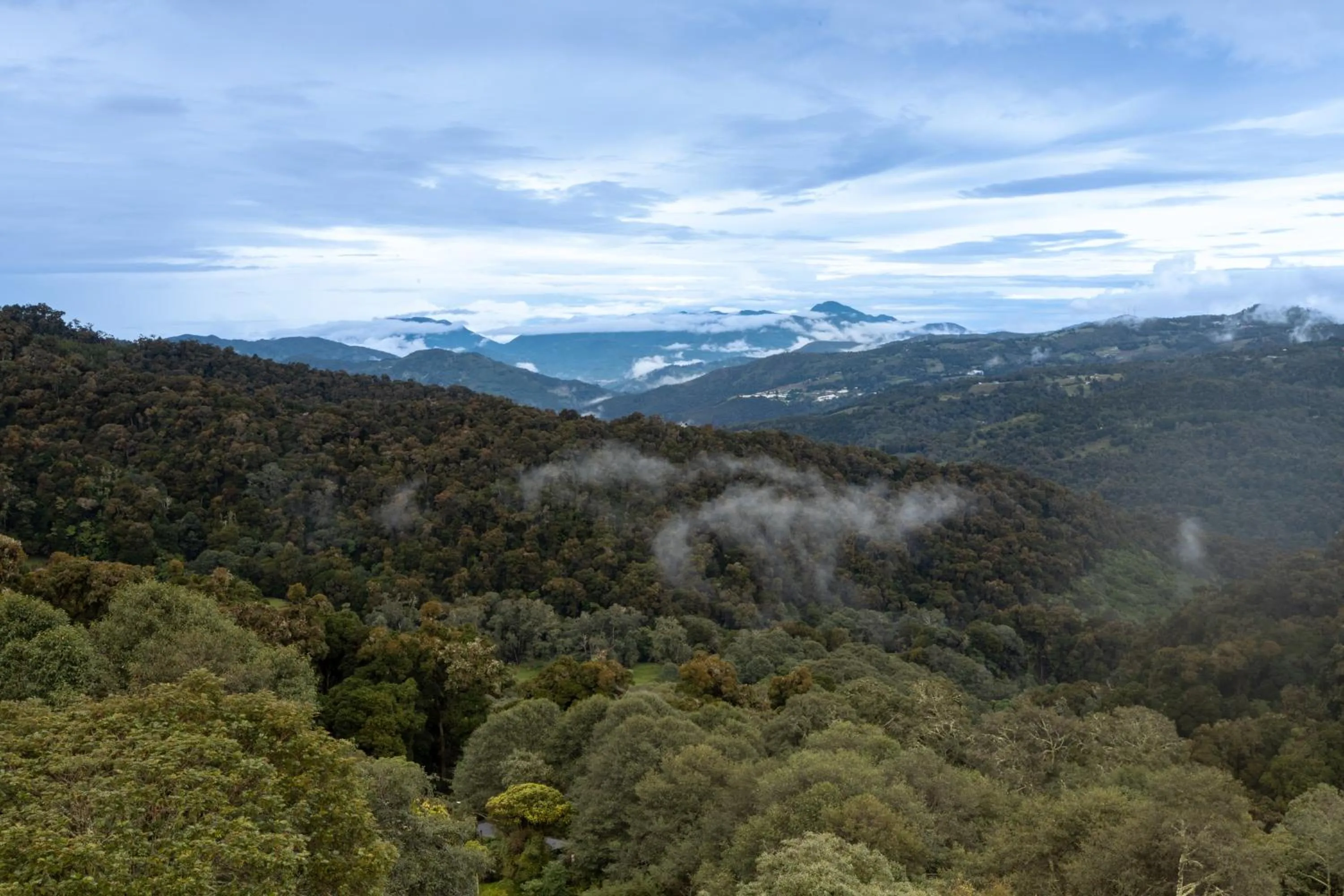 Mountain view in Paraíso Quetzal Lodge