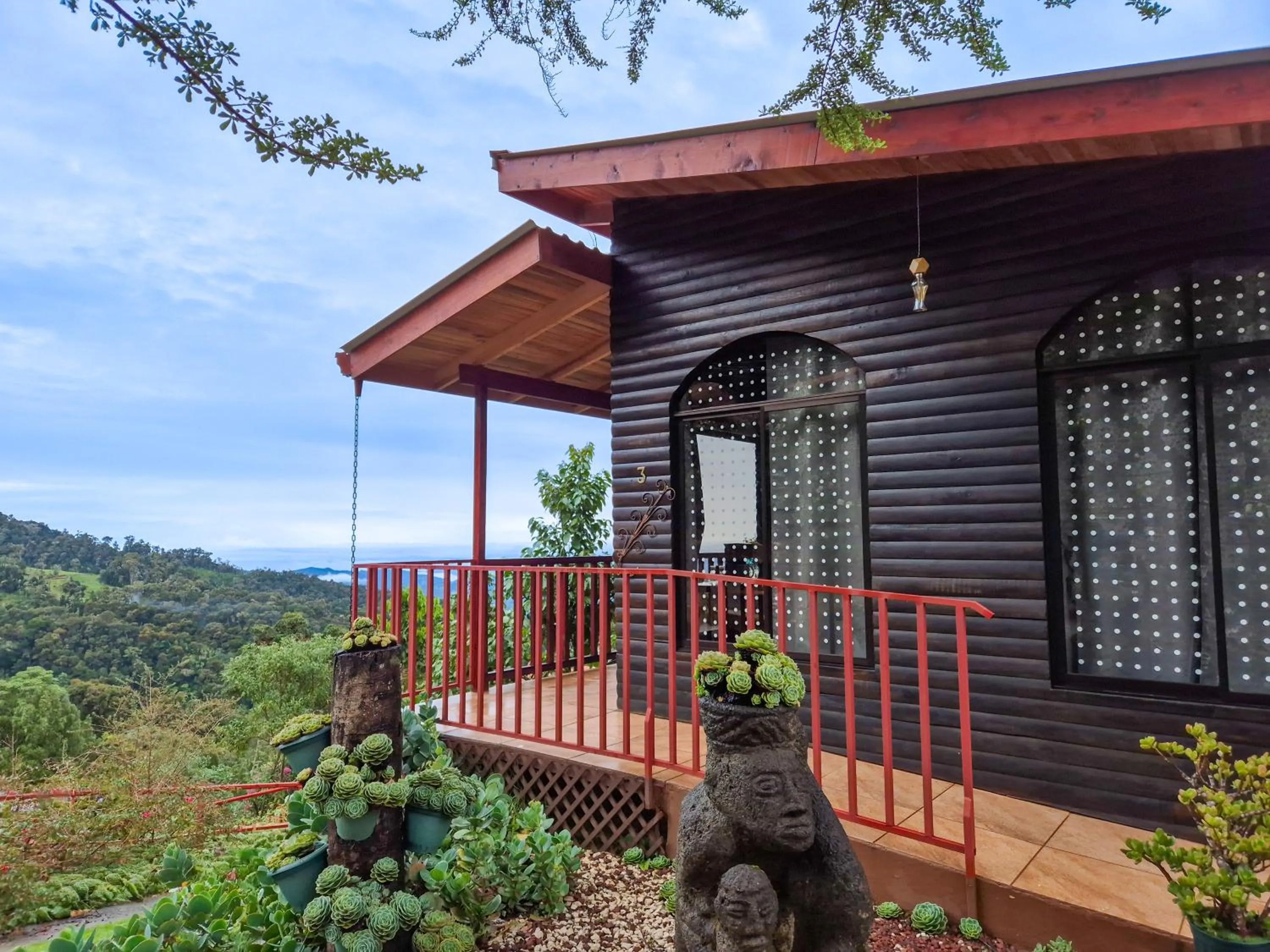 Balcony/Terrace in Paraíso Quetzal Lodge