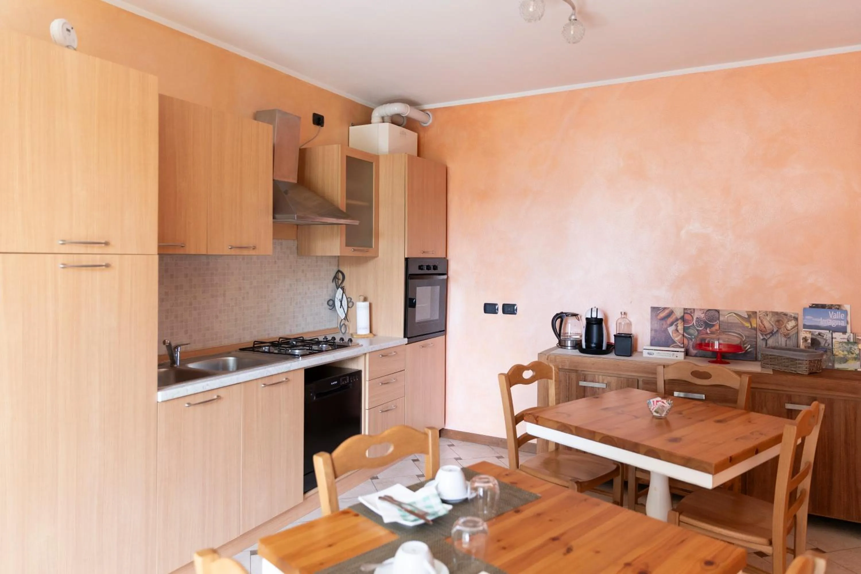 Kitchen or kitchenette in Portola la vecchia dimora