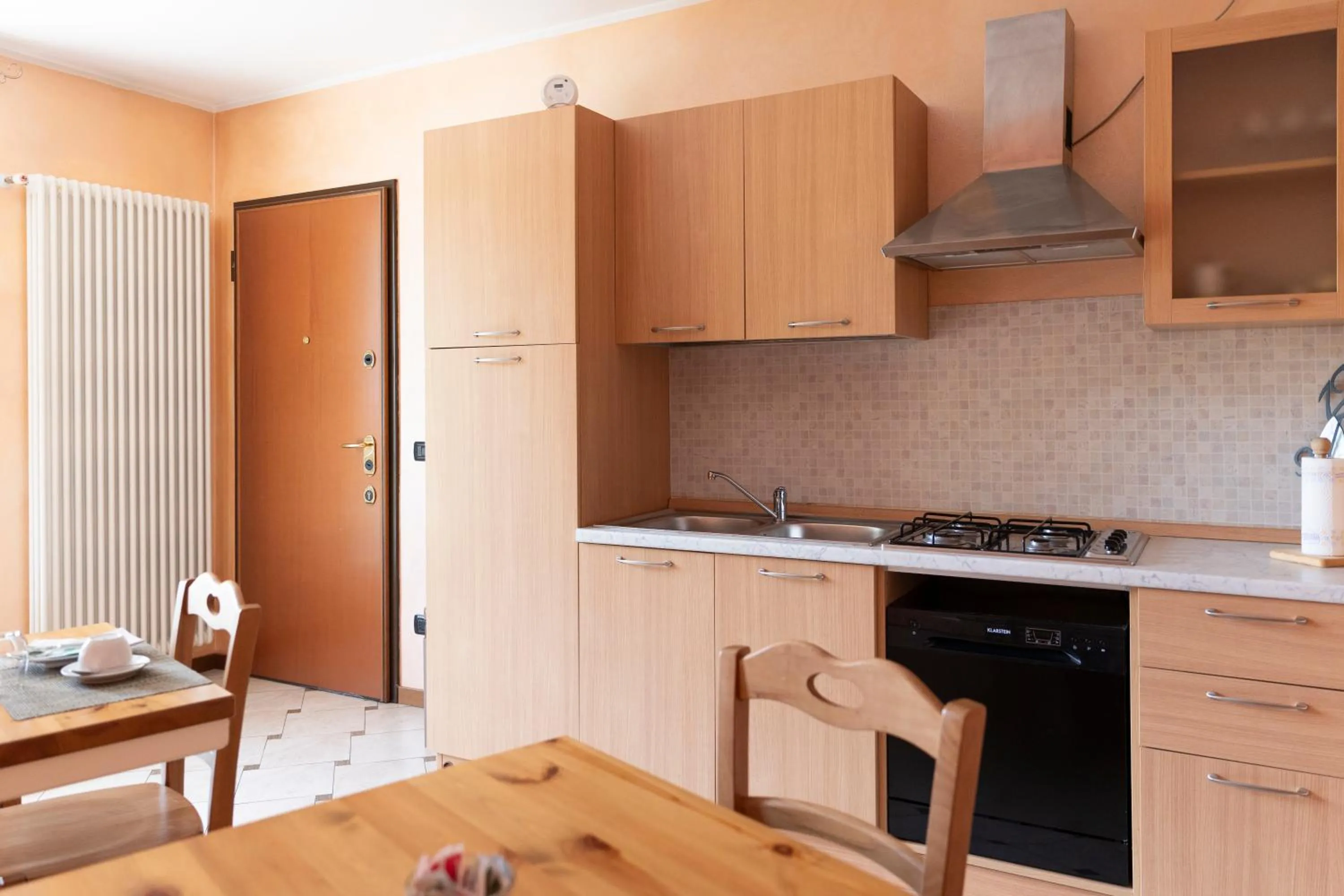 Kitchen or kitchenette in Portola la vecchia dimora