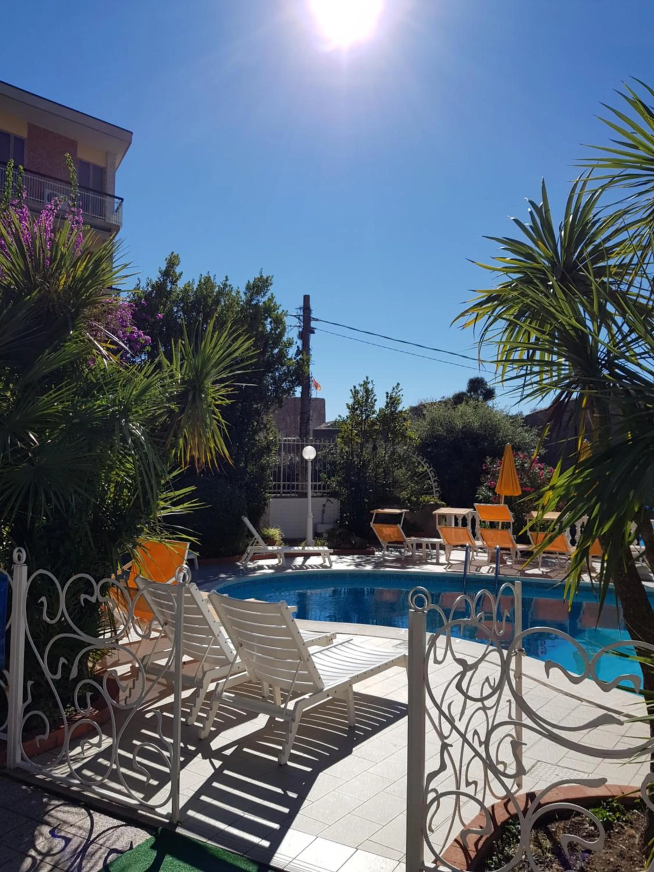 Patio in Park Hotel Castello
