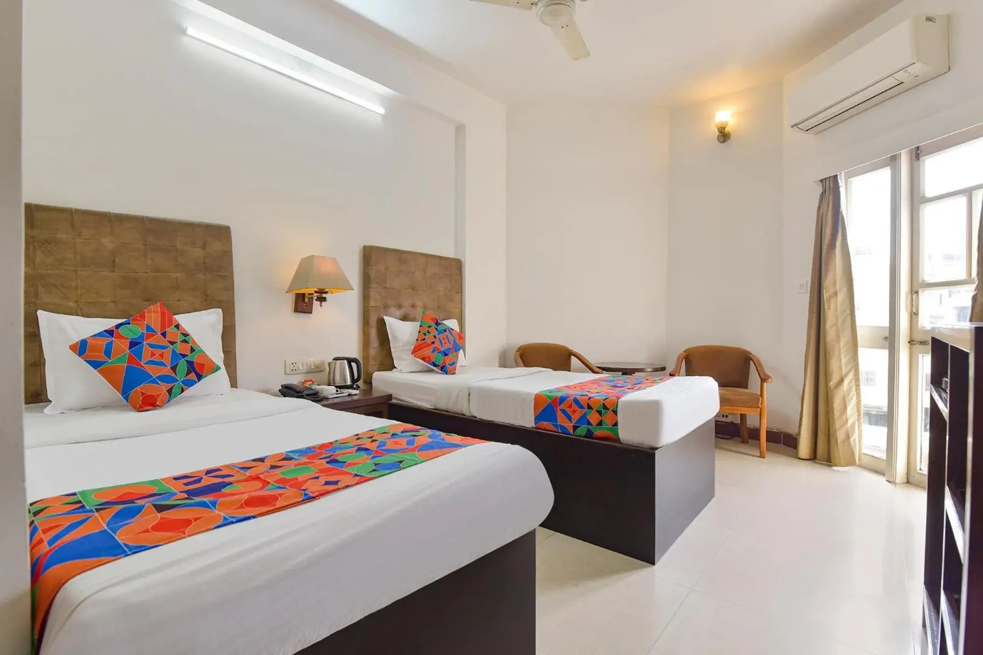 Bed in FabHotel Shikha Bed in FabHotel Shikha