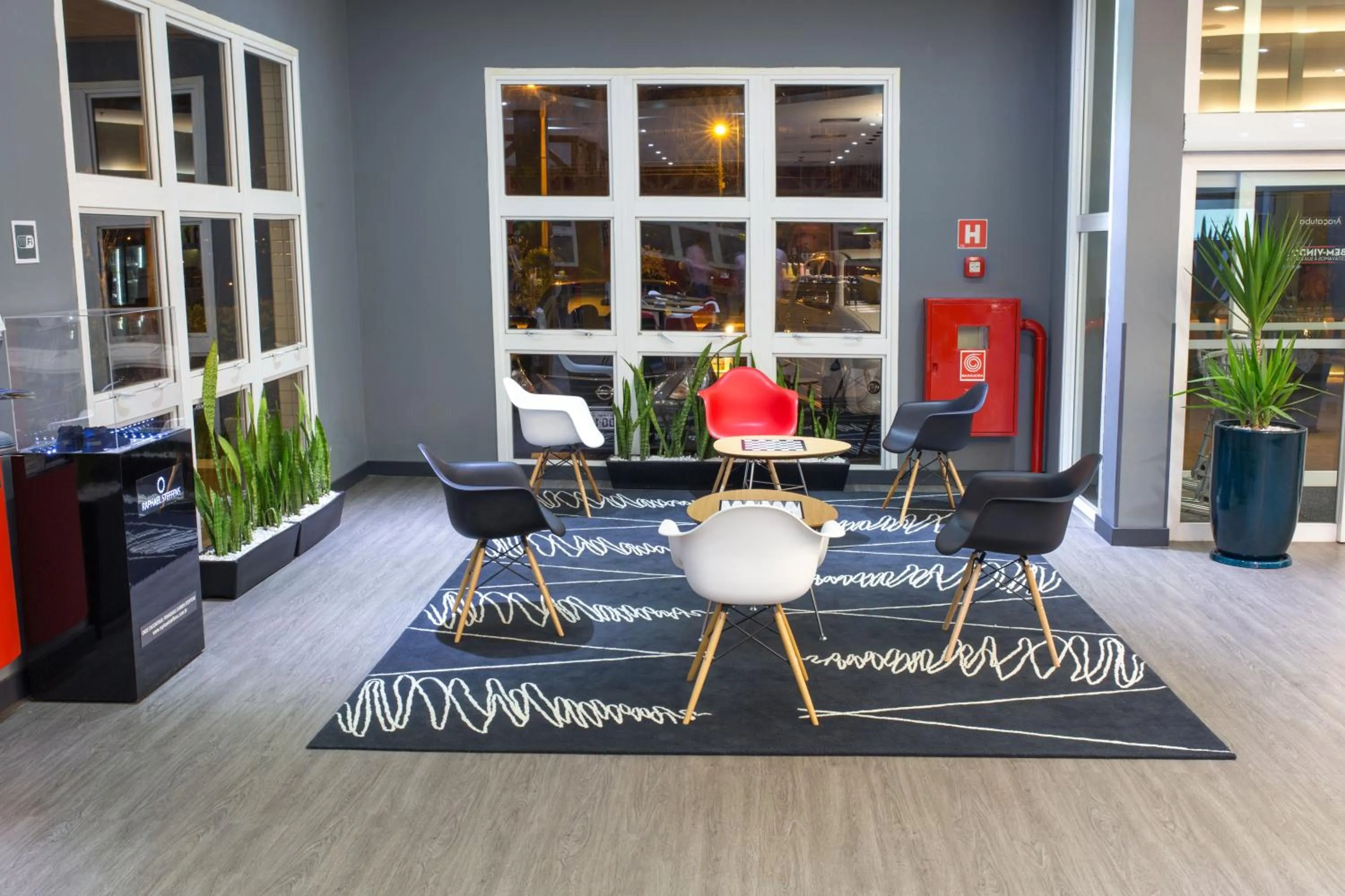 Living room in ibis Araçatuba