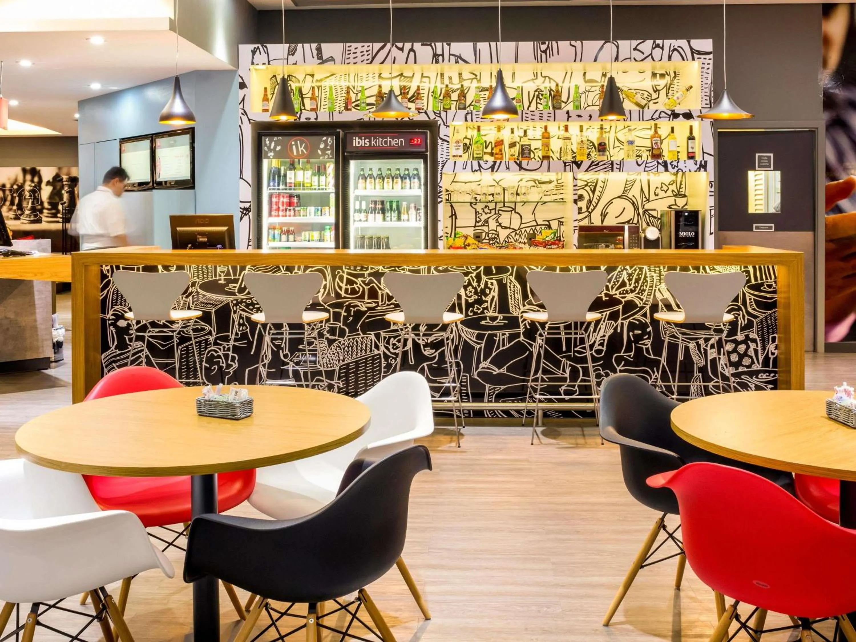 Lounge or bar in ibis Araçatuba