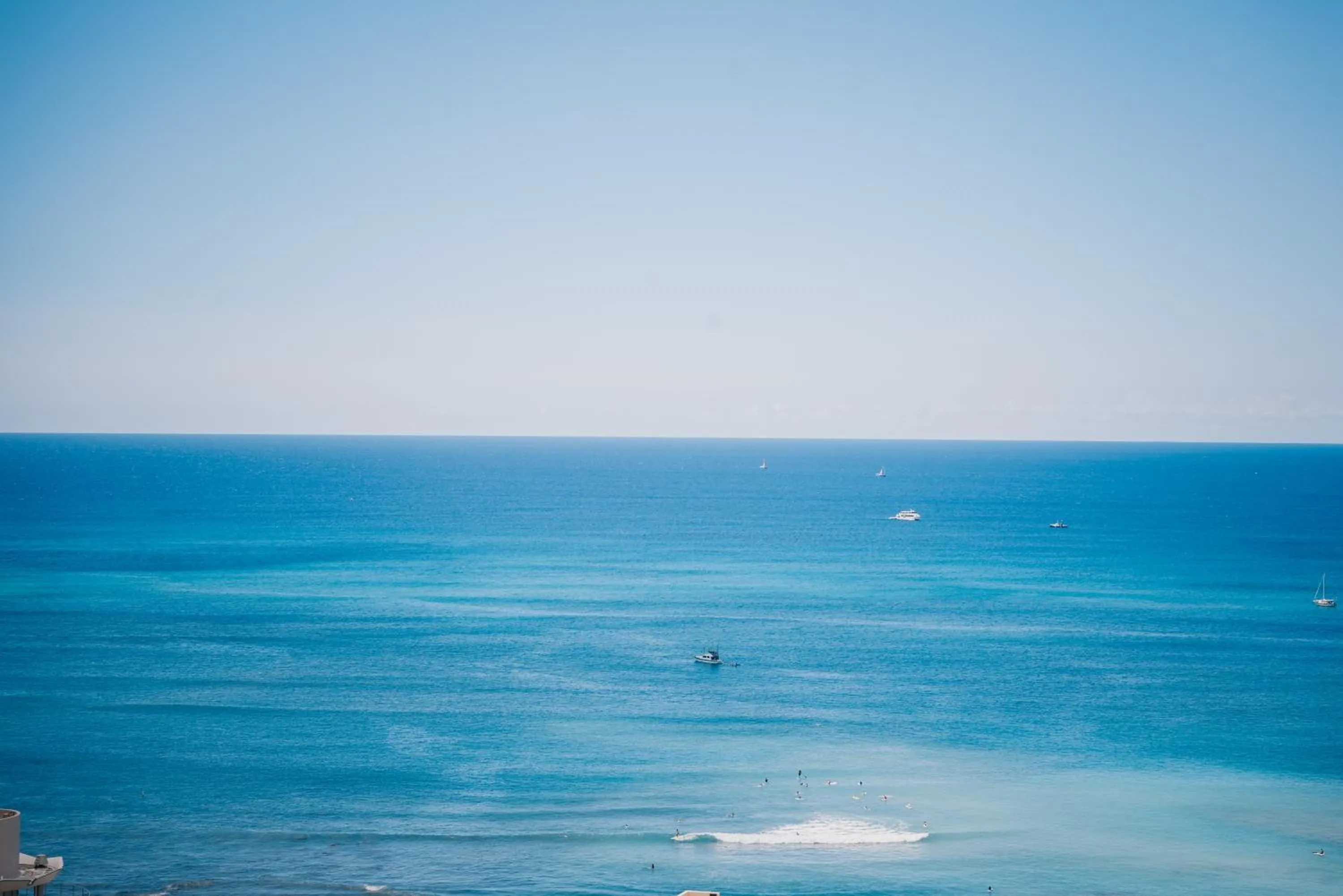Sea view in Pacific Monarch Hotel