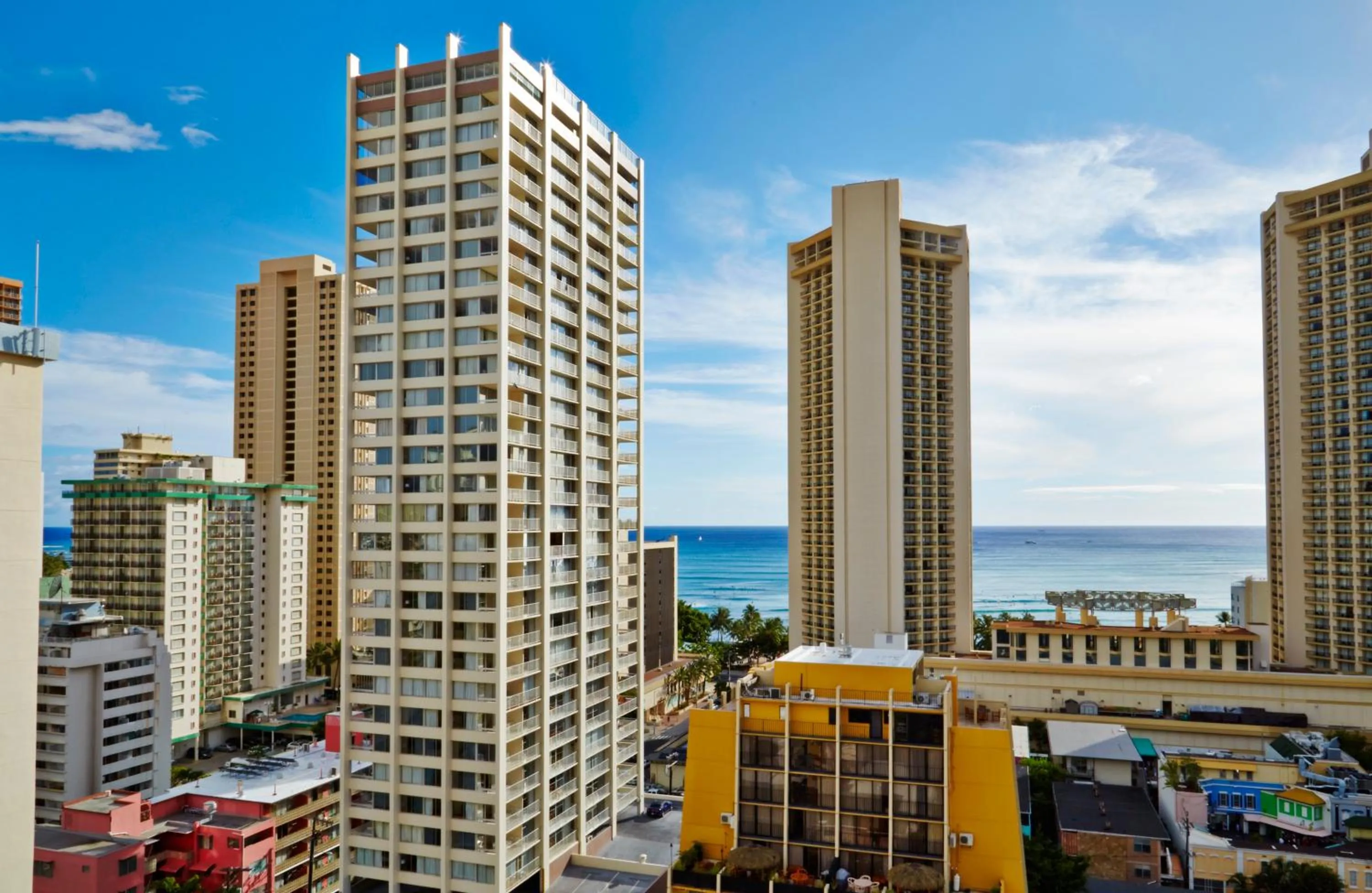 Property building in Pacific Monarch Hotel