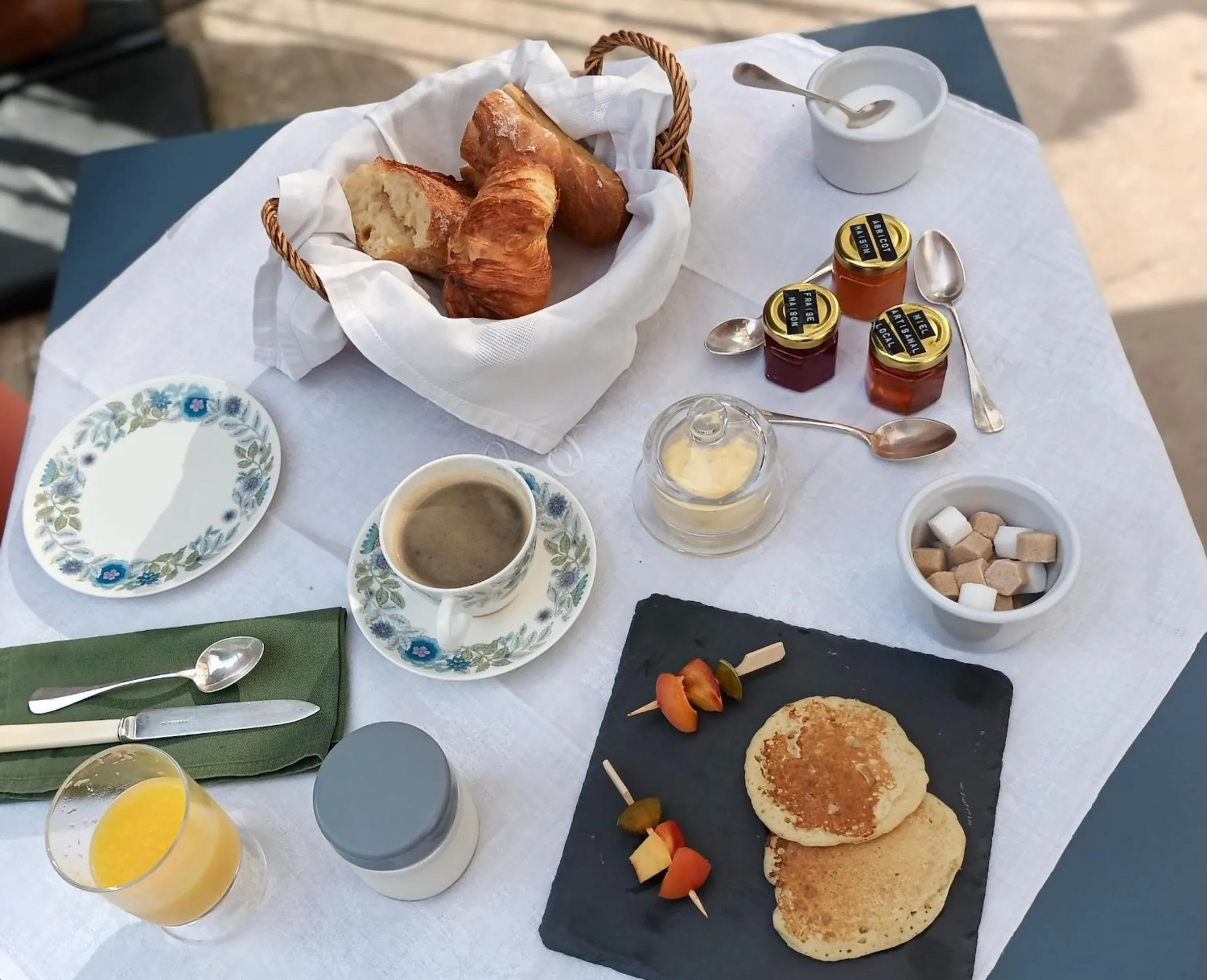 Food and drinks in Le Domaine de Villespy