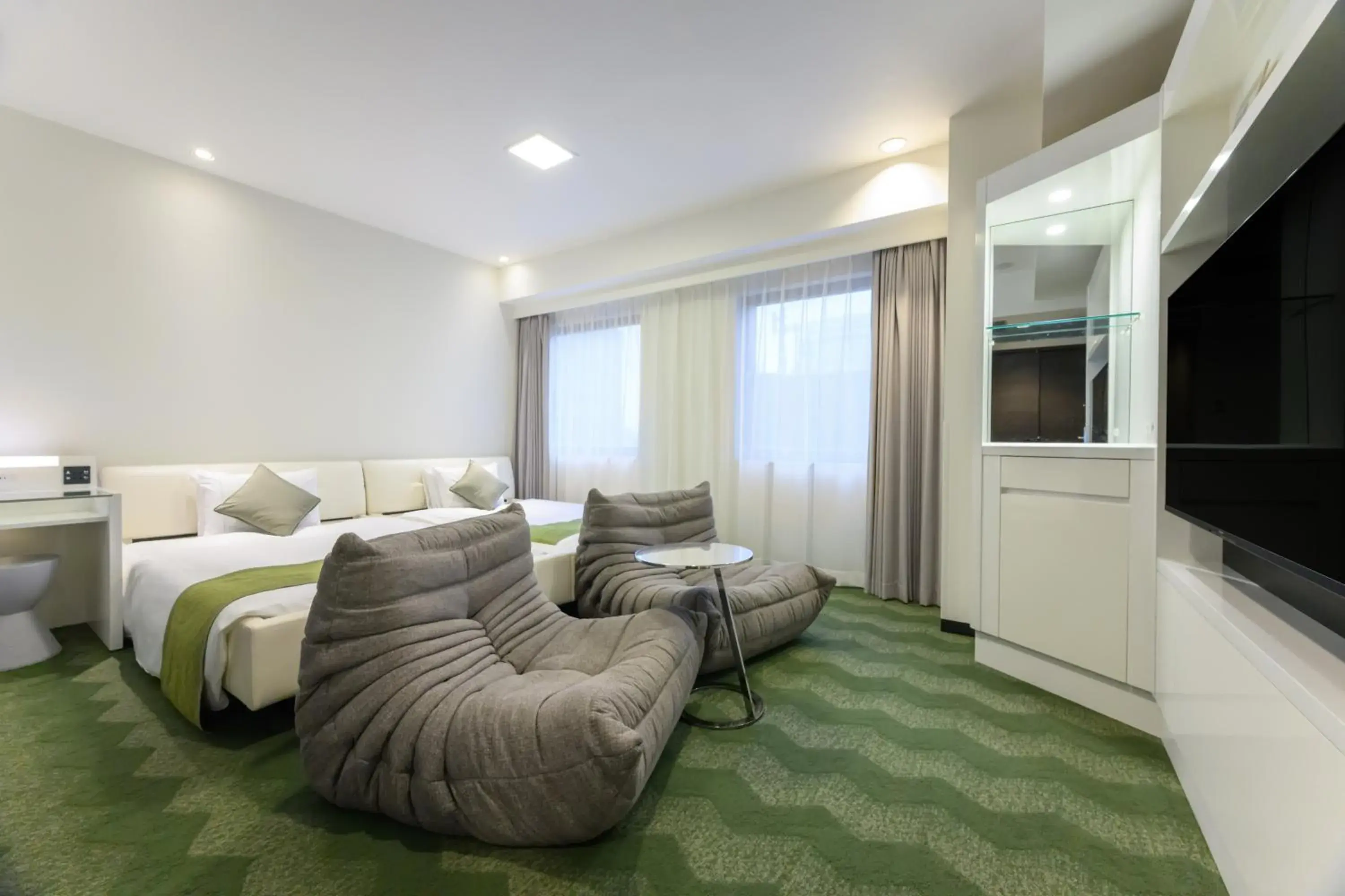 Deluxe Twin Room with Waterbeds - Non-Smoking in The Royal Park Canvas Nagoya Deluxe Twin Room with Waterbeds - Non-Smoking in The Royal Park Canvas Nagoya