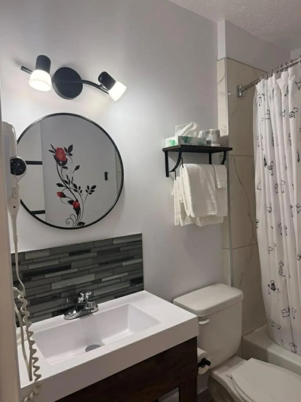 Toilet in Auberge MicKy Inc