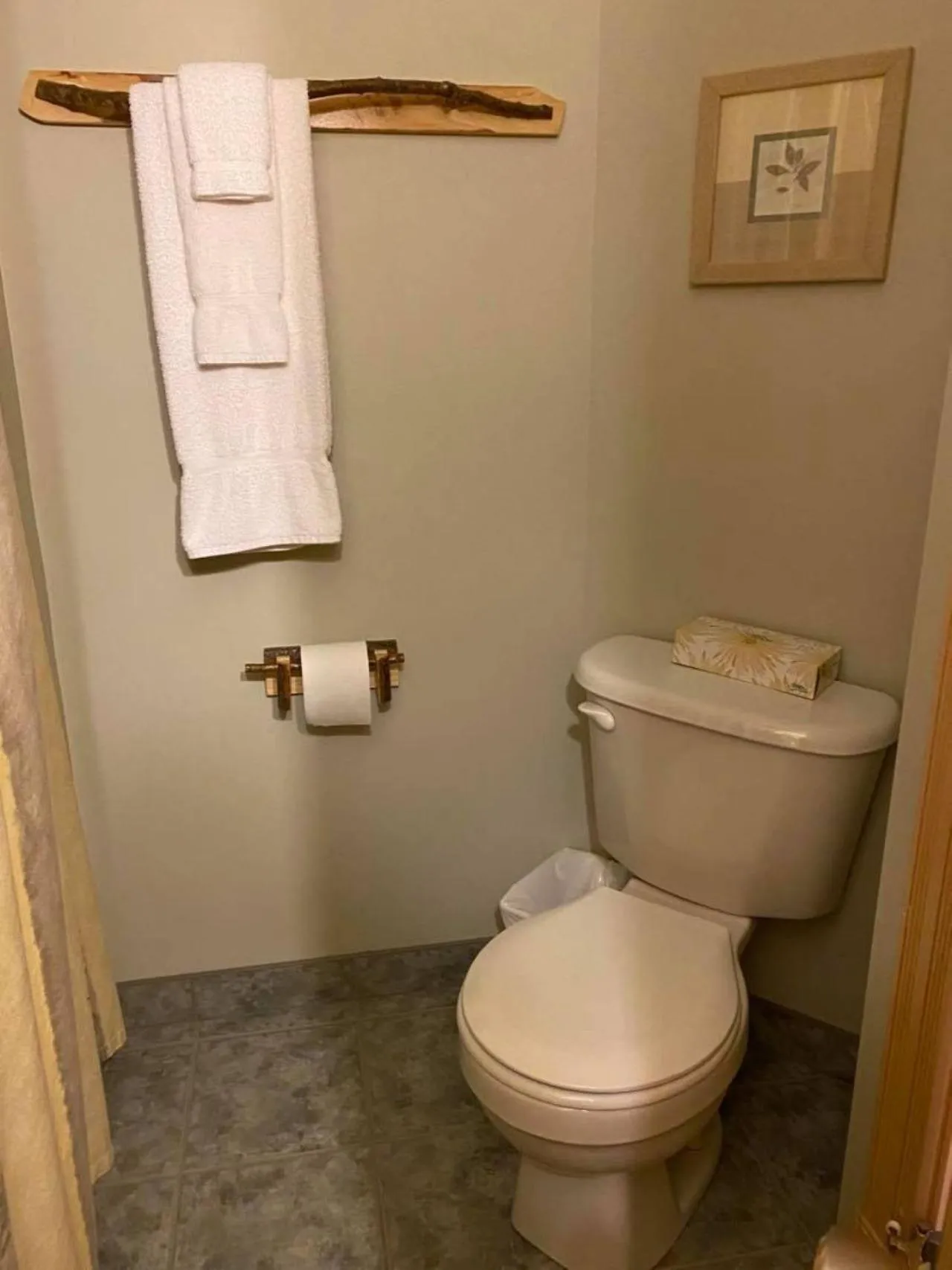 Toilet in Auberge MicKy Inc