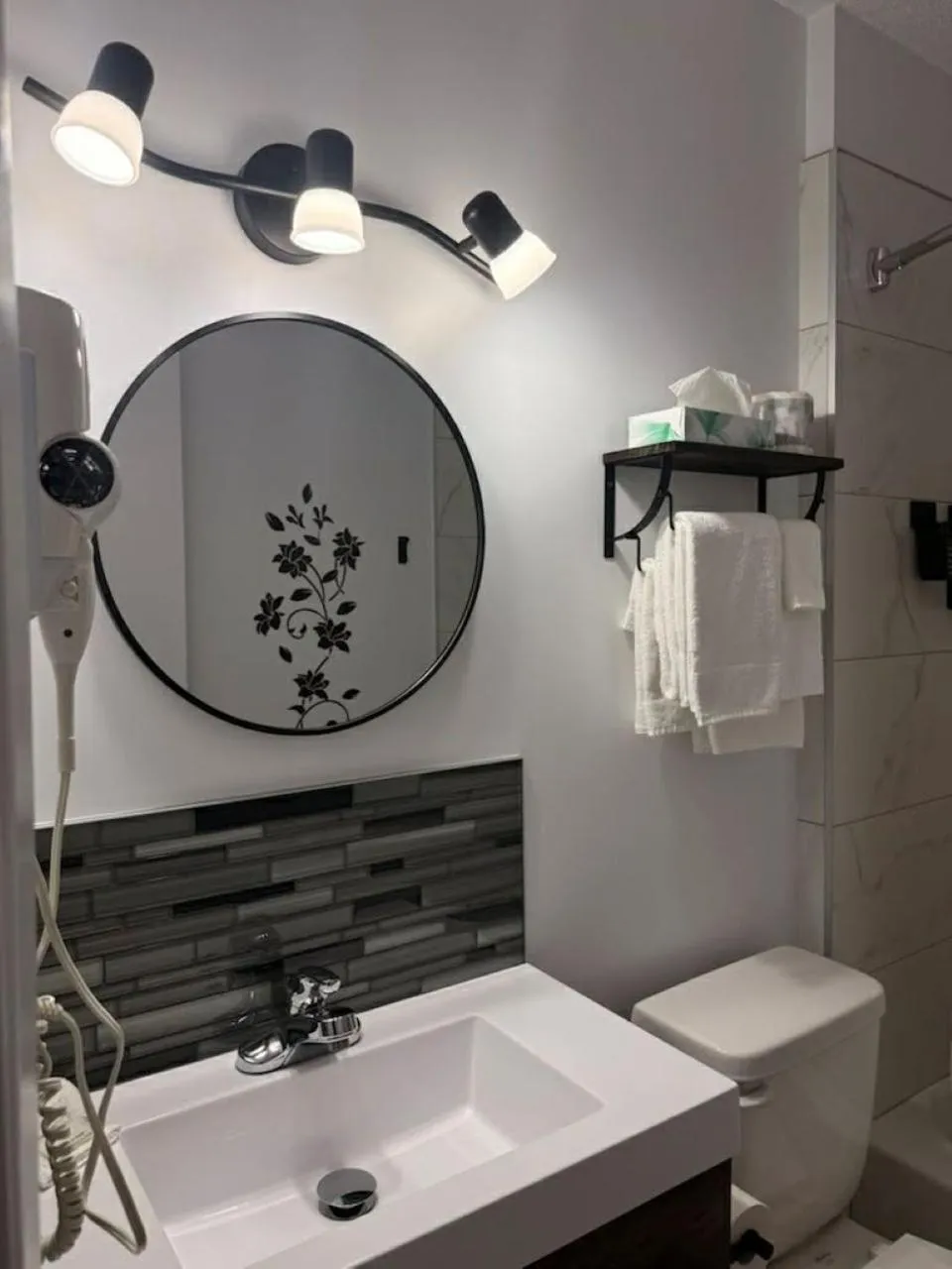 Toilet in Auberge MicKy Inc