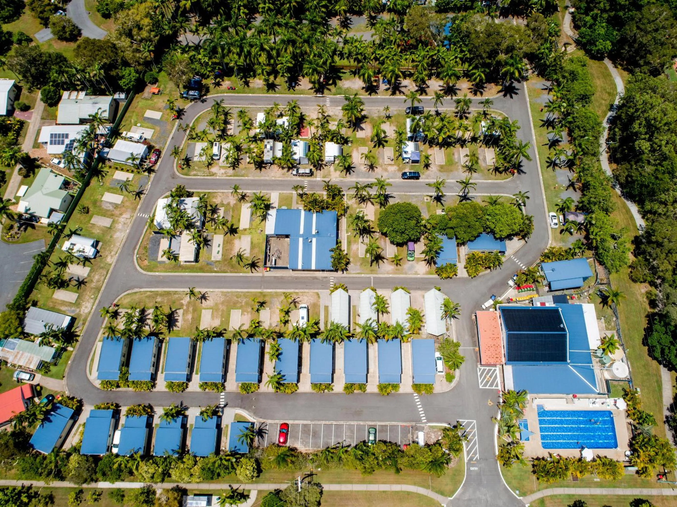 Bird's eye view in Ingenia Holidays Noosa North