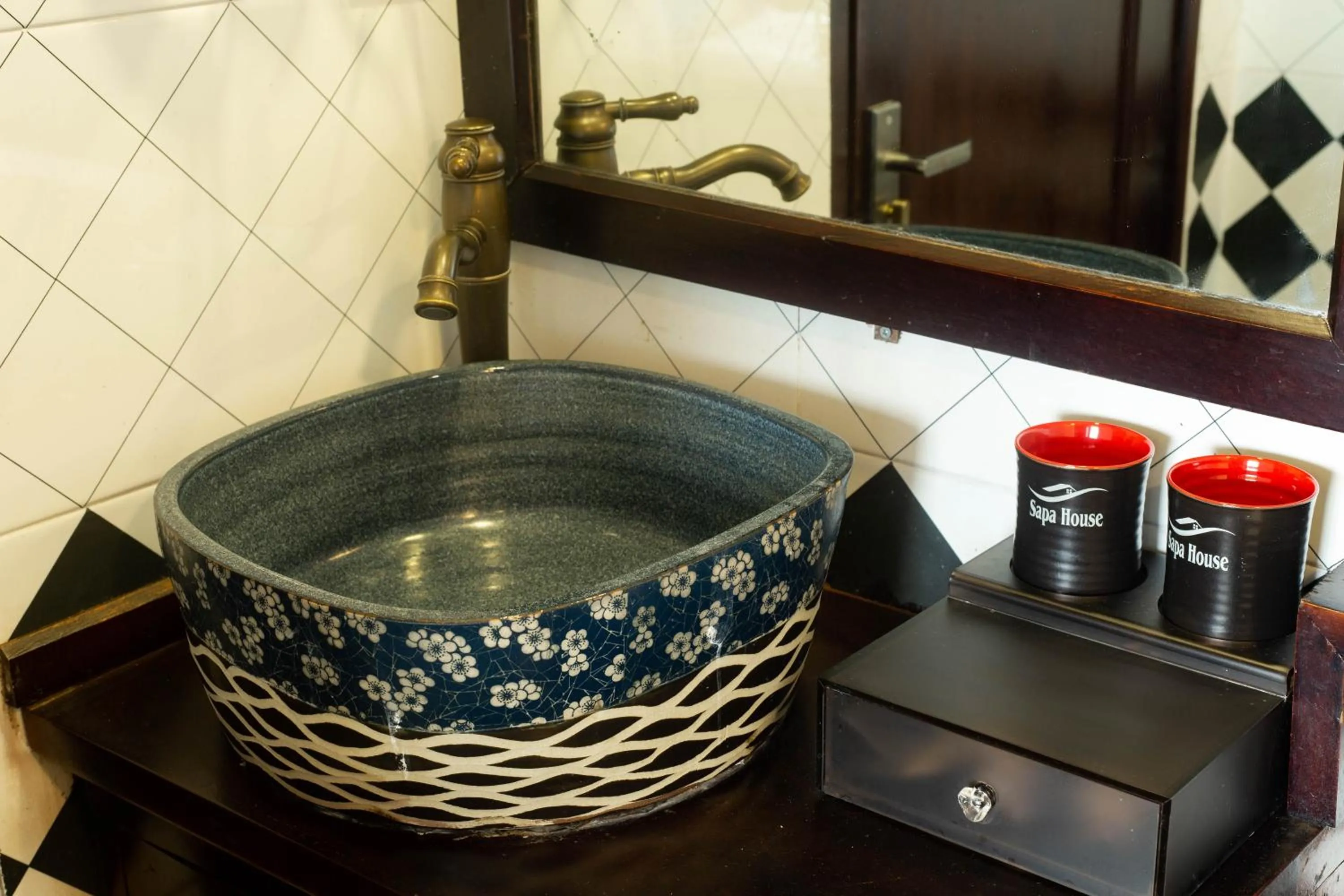 Bathroom in Sapa House Hotel Halal Certified