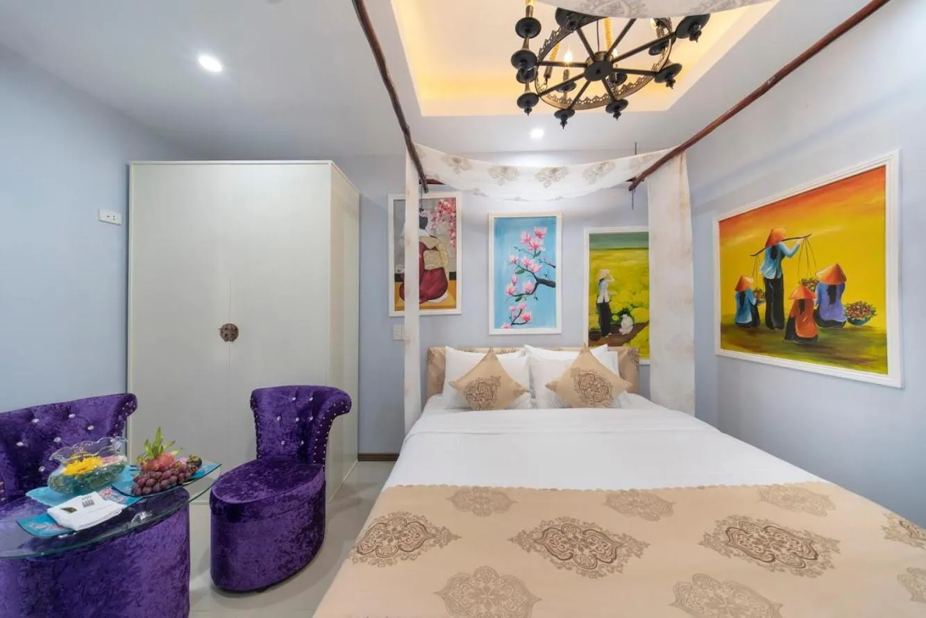 Bed in VIP Garden Villa and Pool Hội an ,