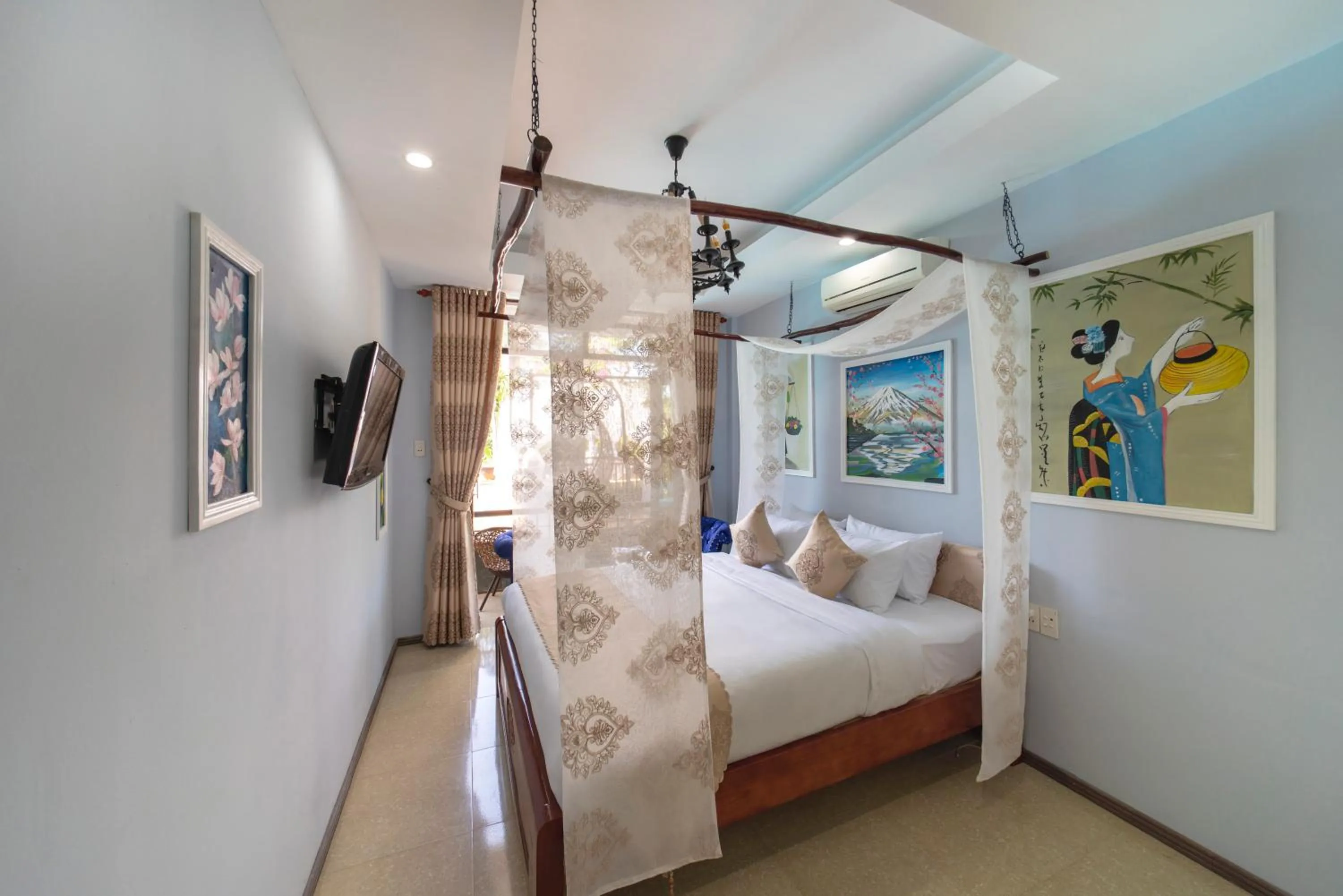 Bed in VIP Garden Villa and Pool Hội an ,