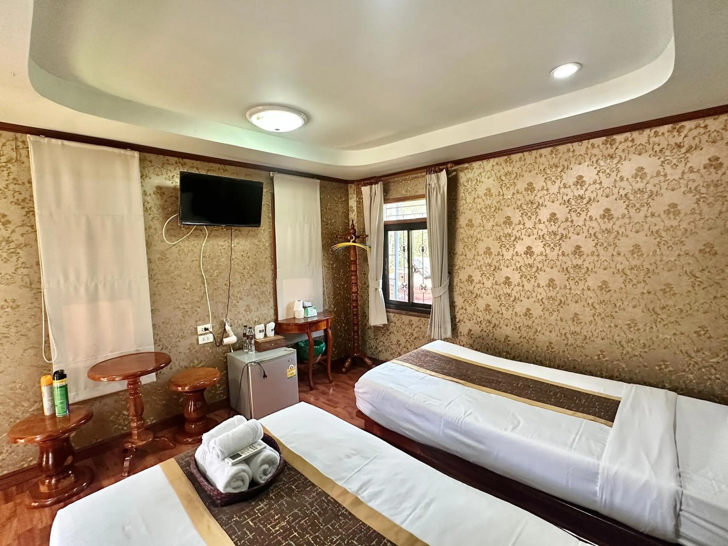 Bed in Montri Resort Donmuang Bangkok Bed in Montri Resort Donmuang Bangkok