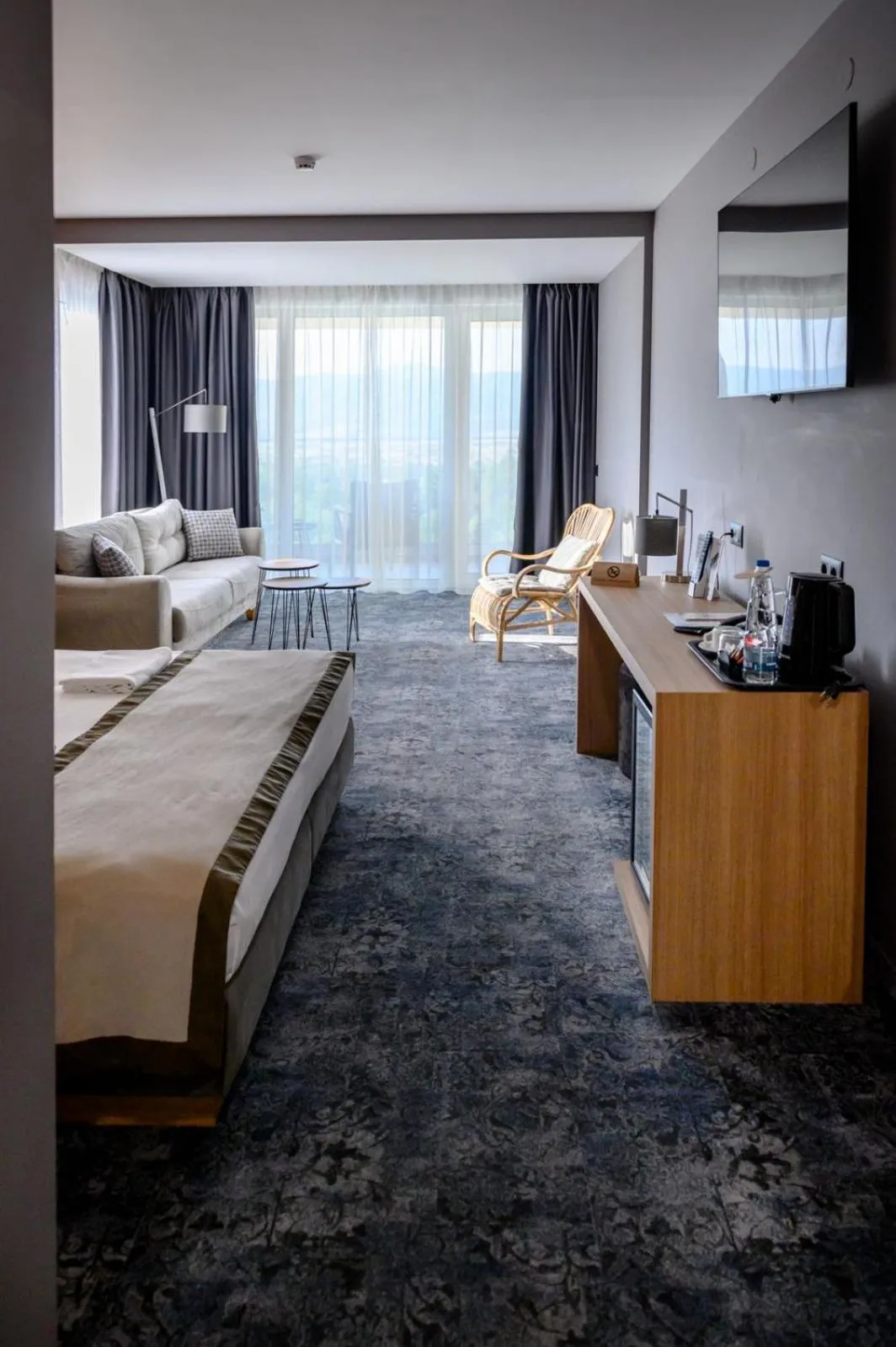 TV and multimedia, Bed in The Five Elements Hotel and SPA