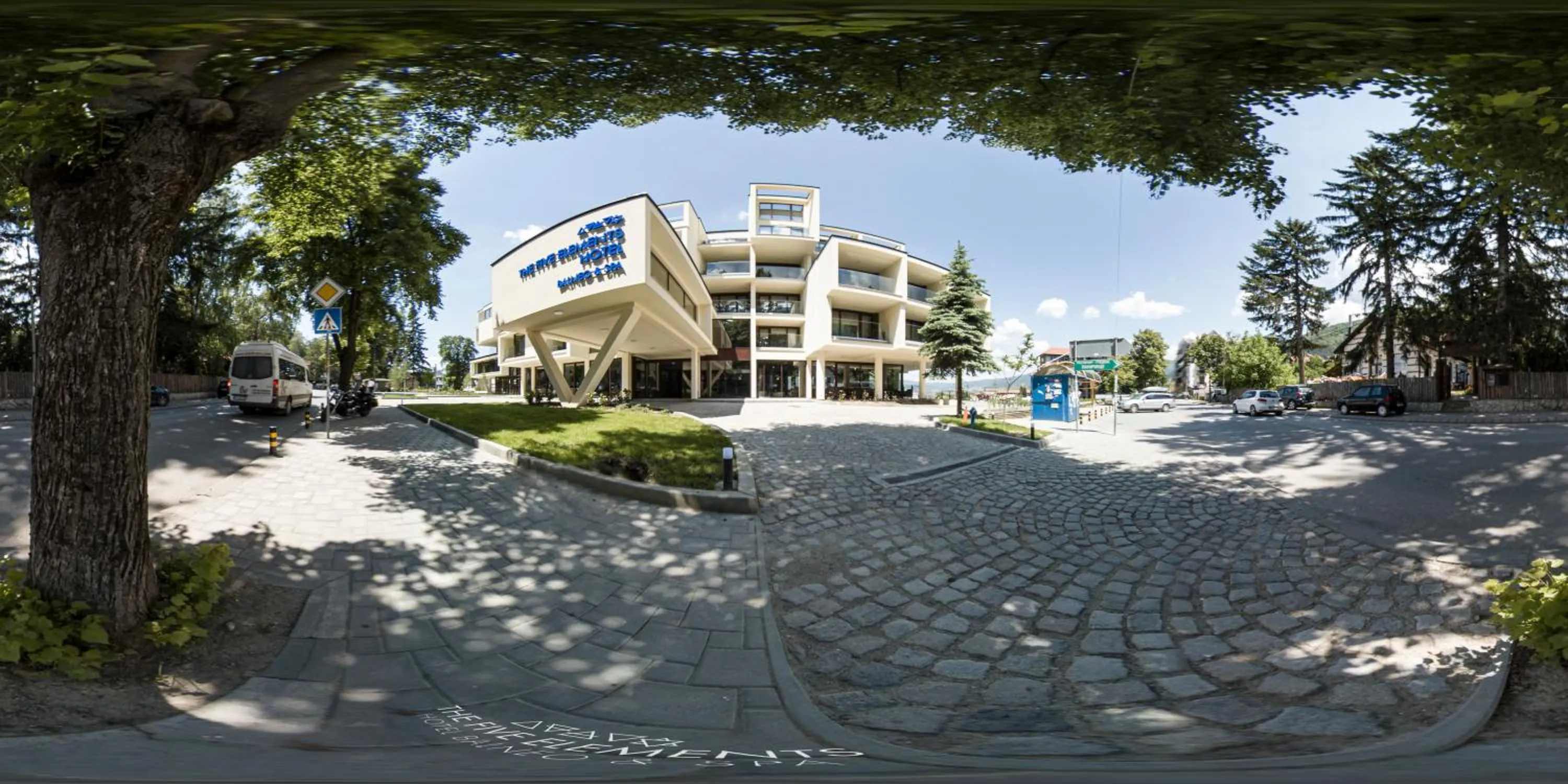 Property building in The Five Elements Hotel and SPA