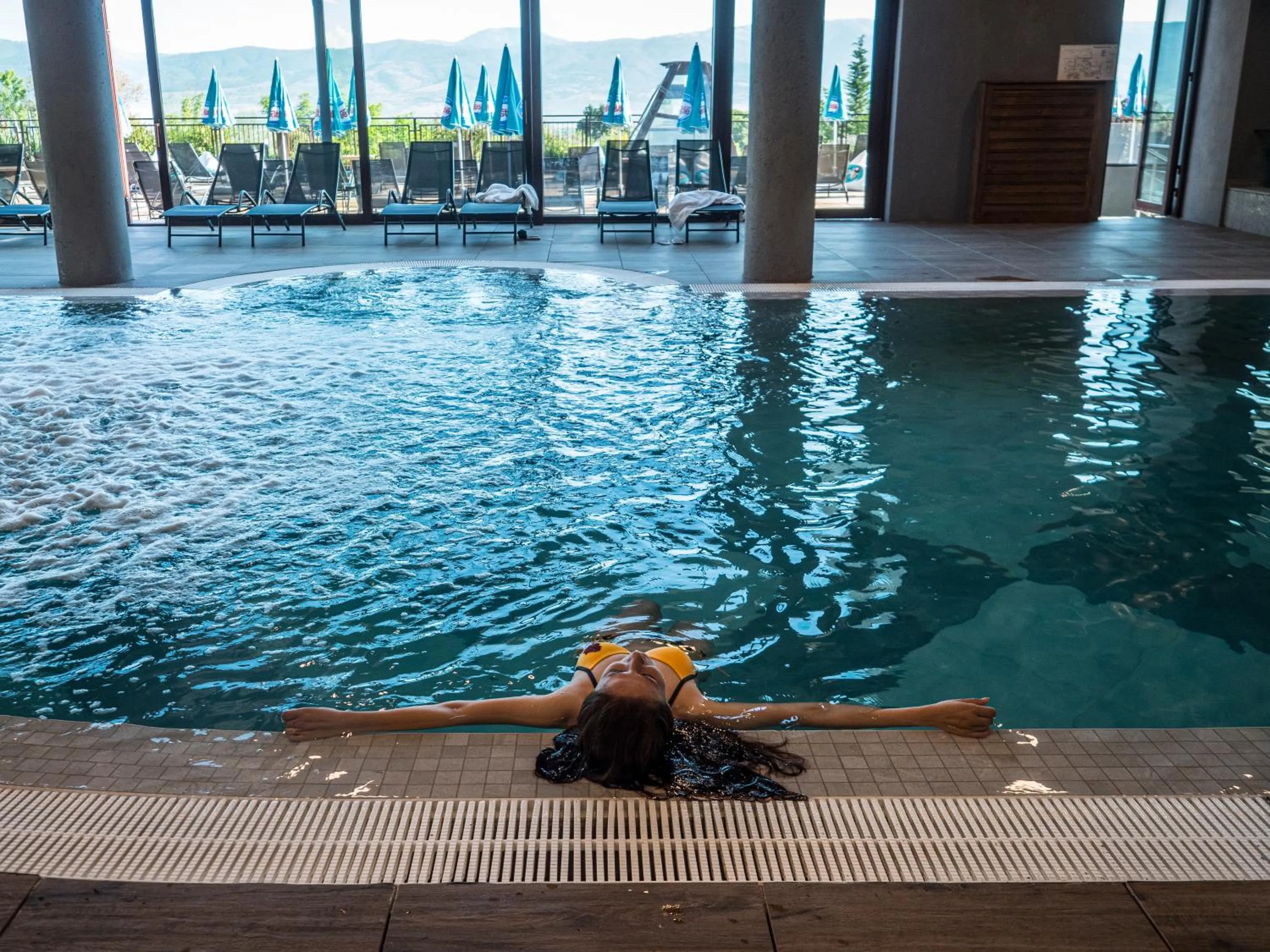Swimming pool in The Five Elements Hotel and SPA