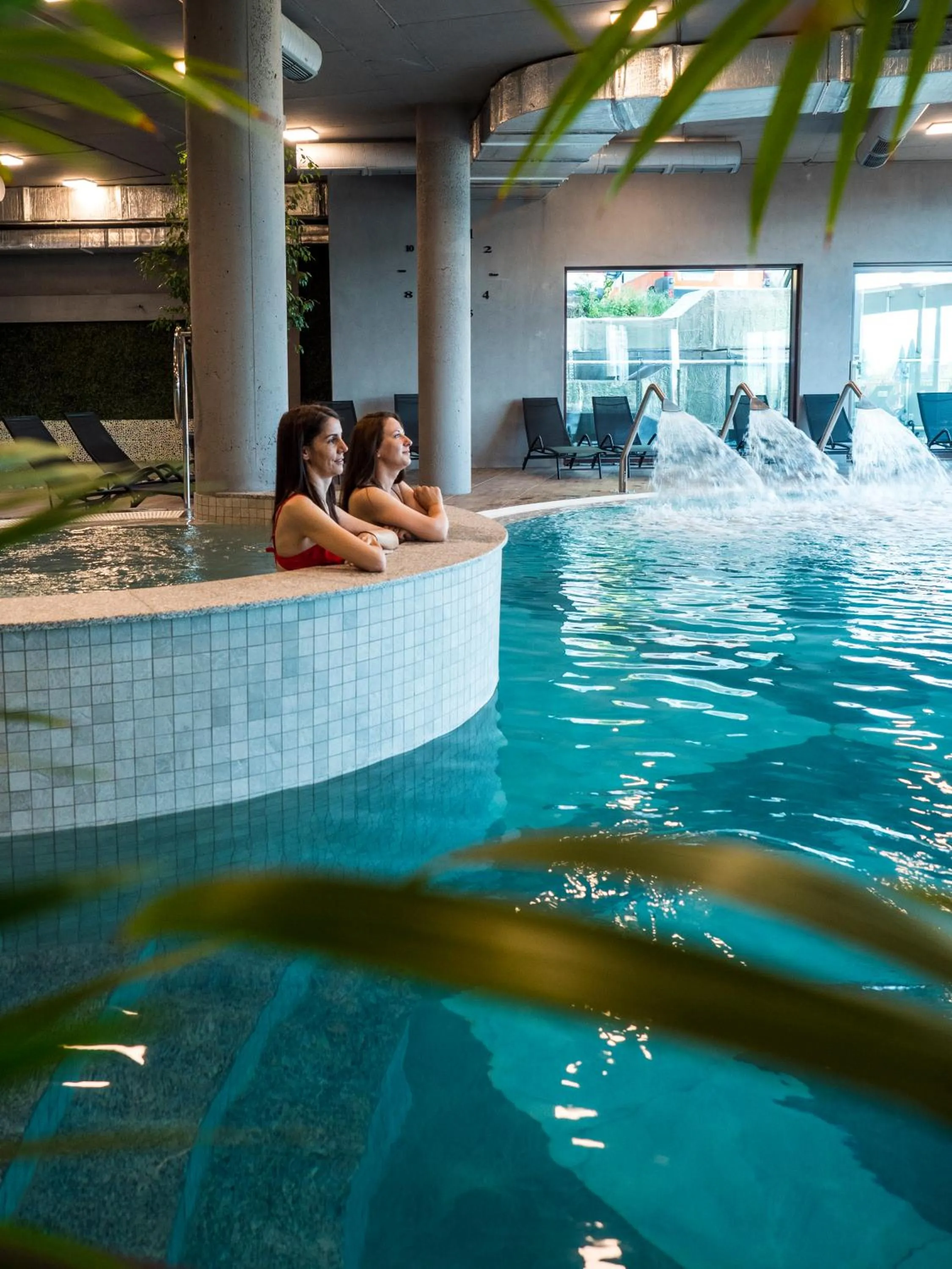 Swimming pool in The Five Elements Hotel and SPA