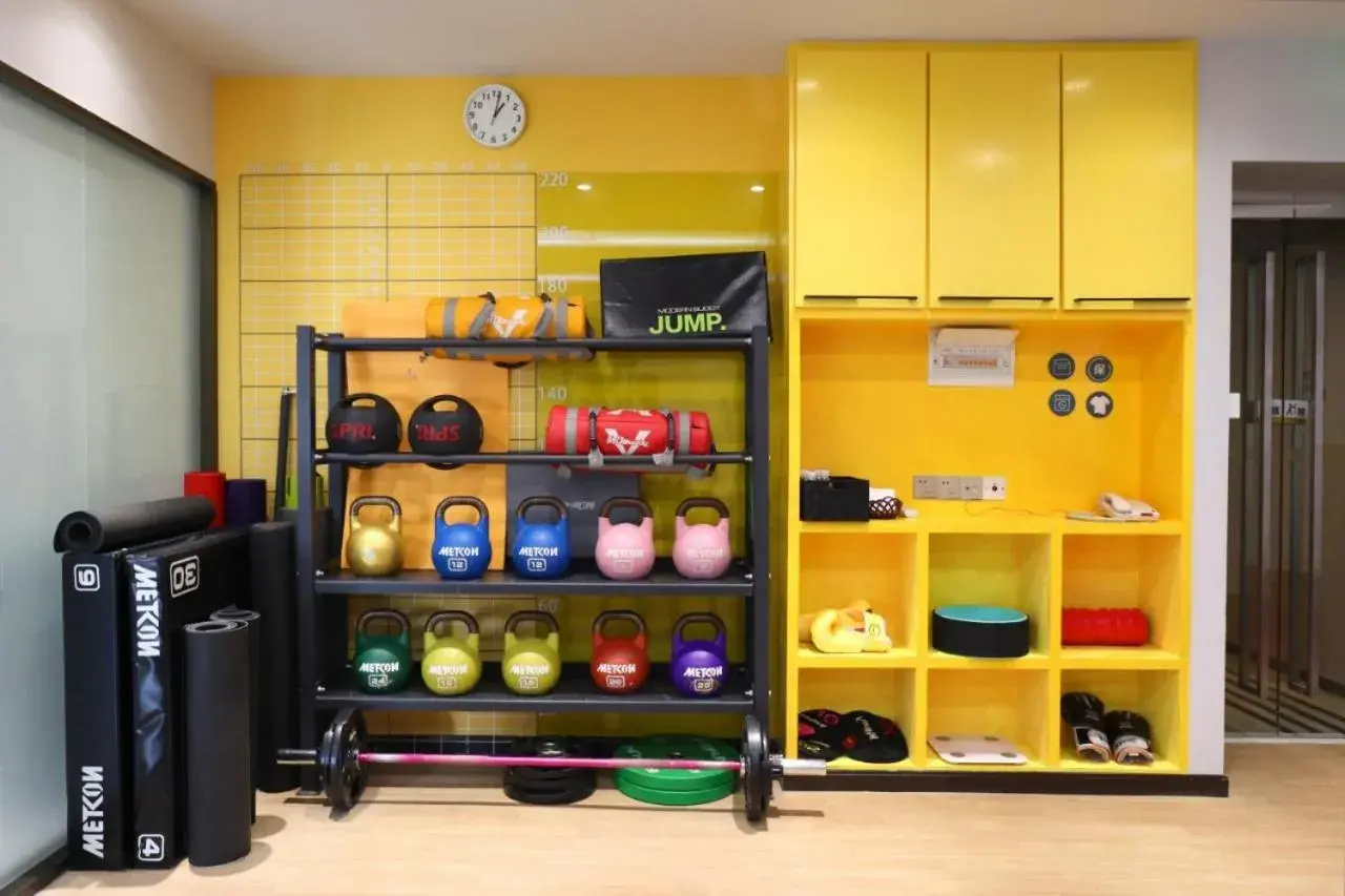 Fitness centre/facilities in Metropolo Dahua Hotel Shanghai Fitness centre/facilities in Metropolo Dahua Hotel Shanghai