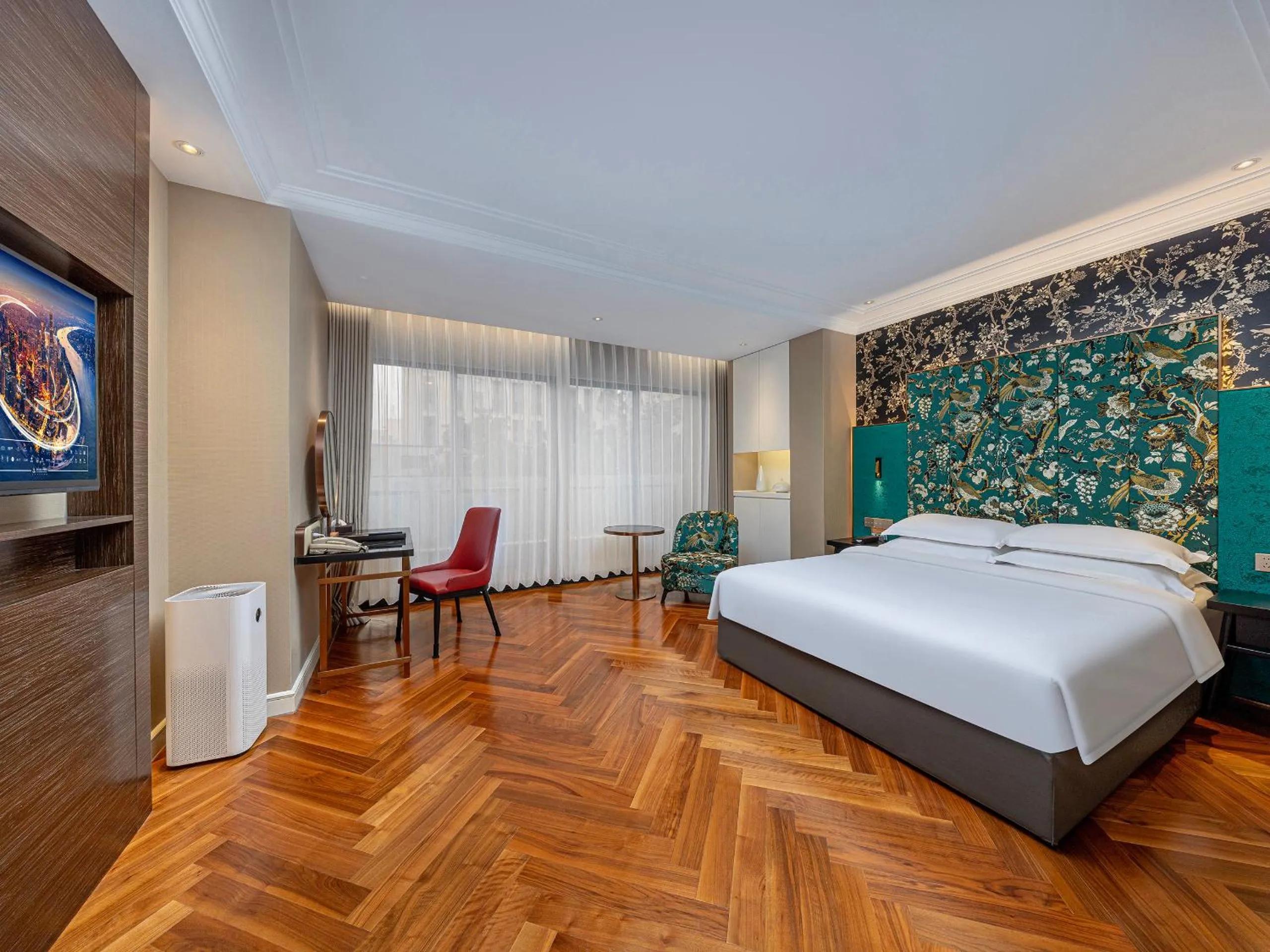 Photo of the whole room, Bed in Metropolo Dahua Hotel Shanghai