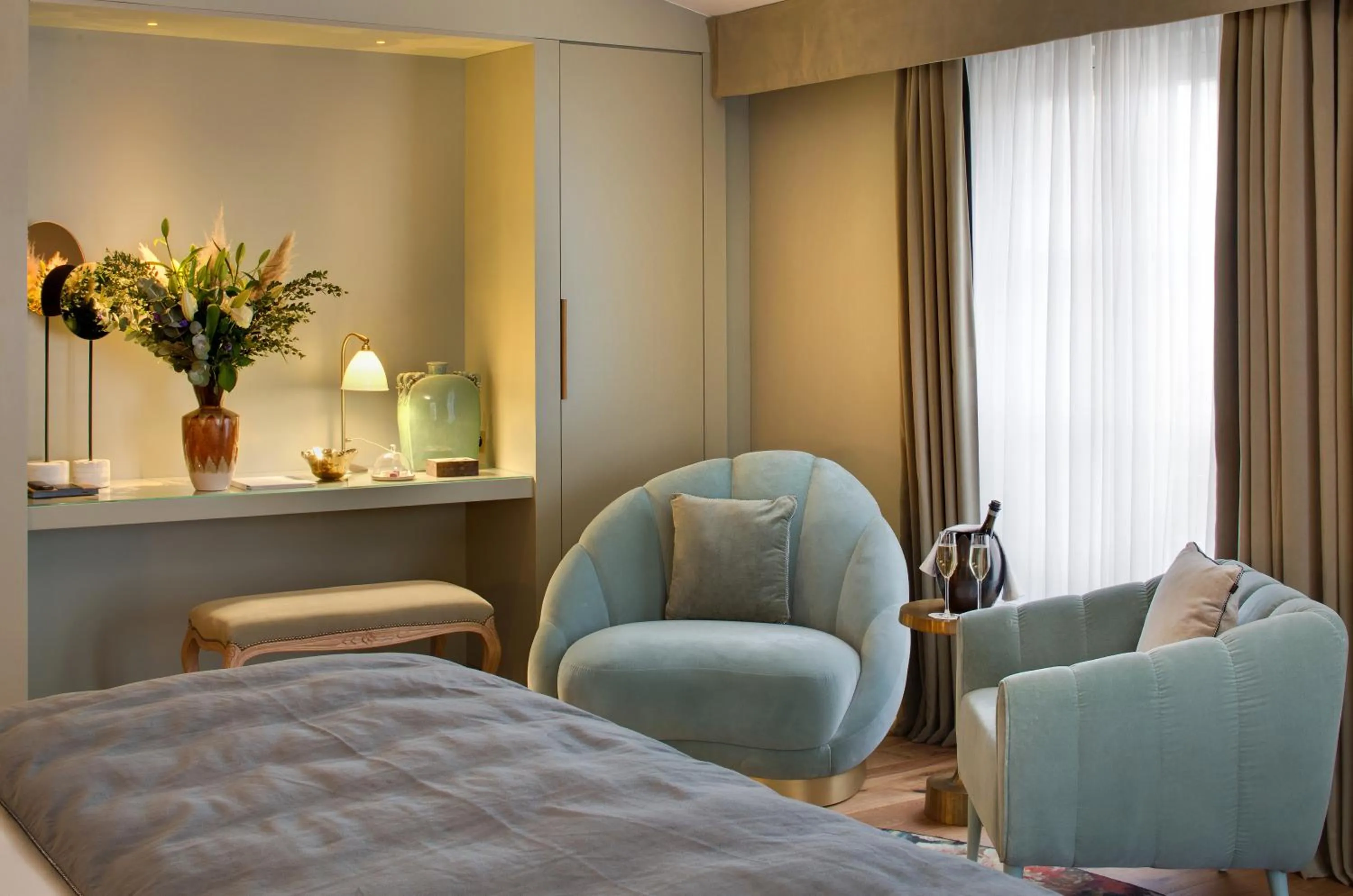 Living room in Hôtel Richer De Belleval - Relais & Châteaux