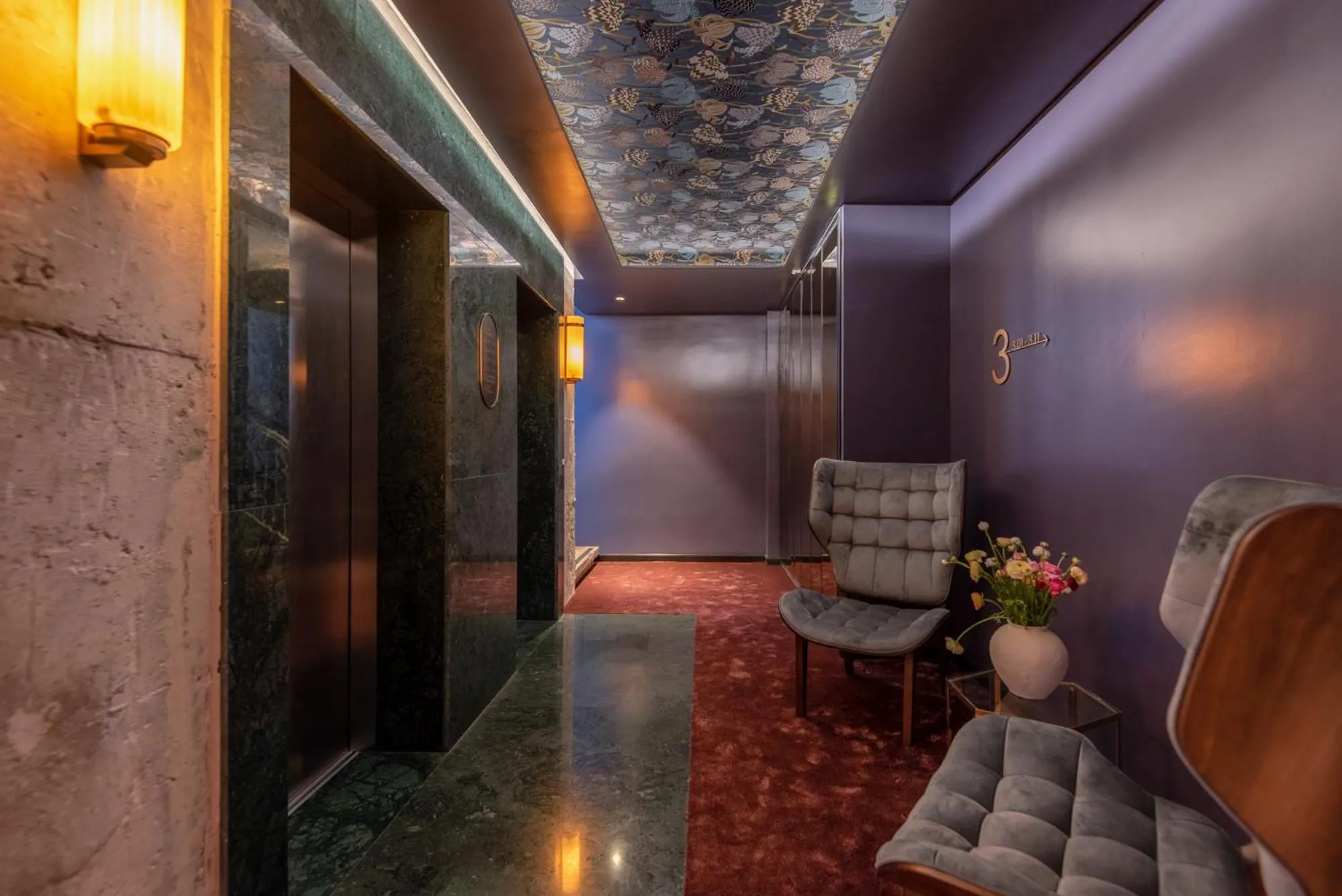 elevator in Mayer House