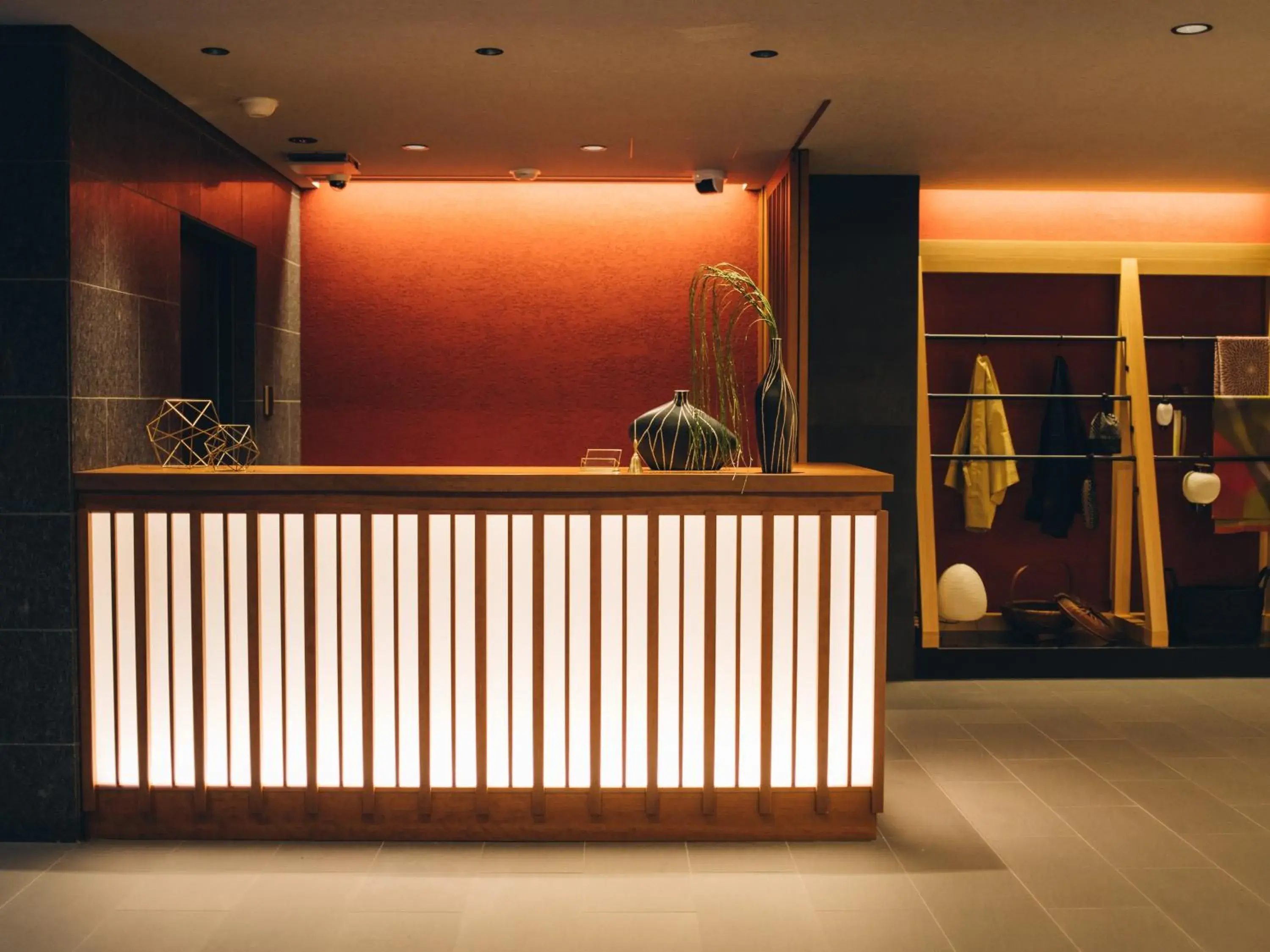 Lobby or reception in MIMARU SUITES Kyoto Shijo Lobby or reception in MIMARU SUITES Kyoto Shijo