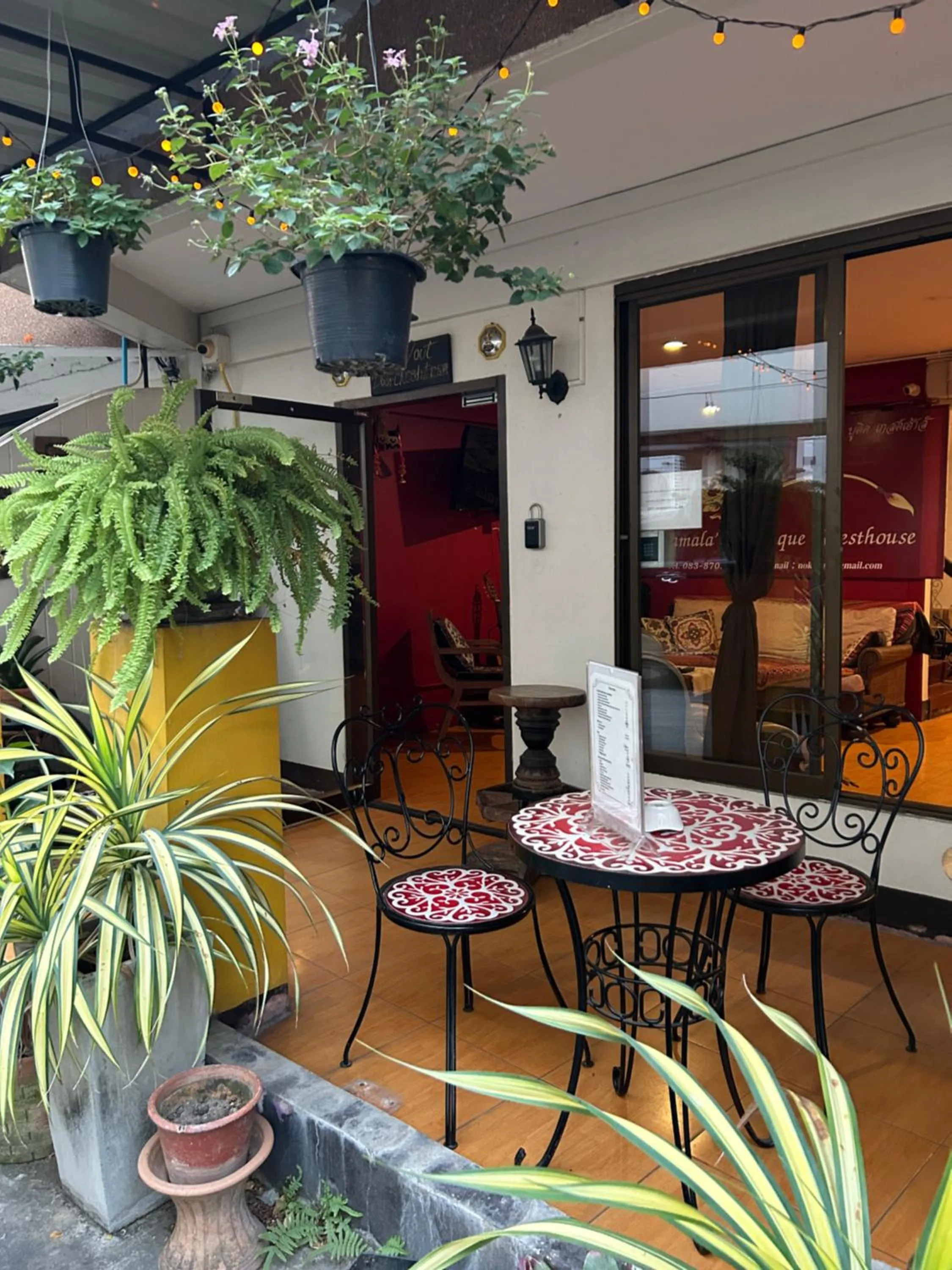 Restaurant/places to eat in Kamala's Boutique Guesthouse