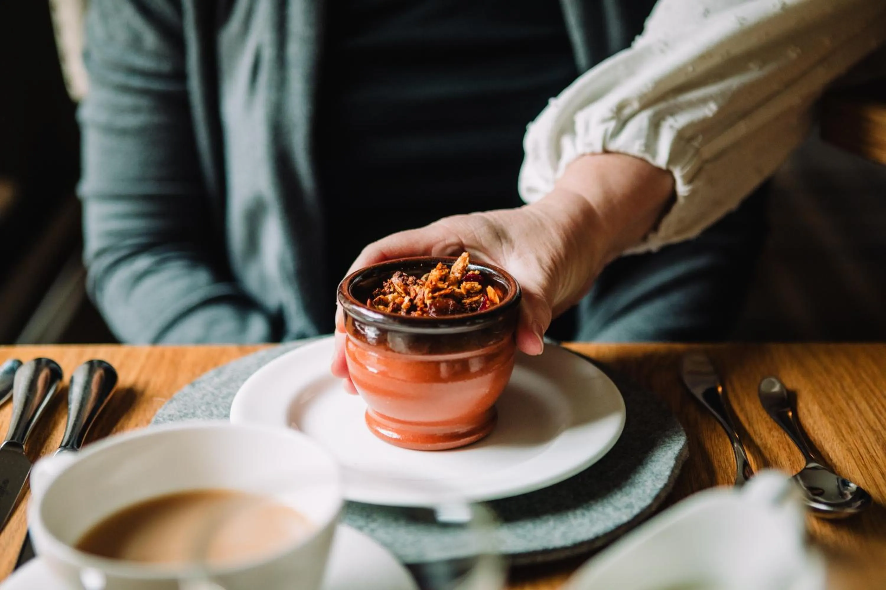 Breakfast in Rafters at Riverside House Hotel