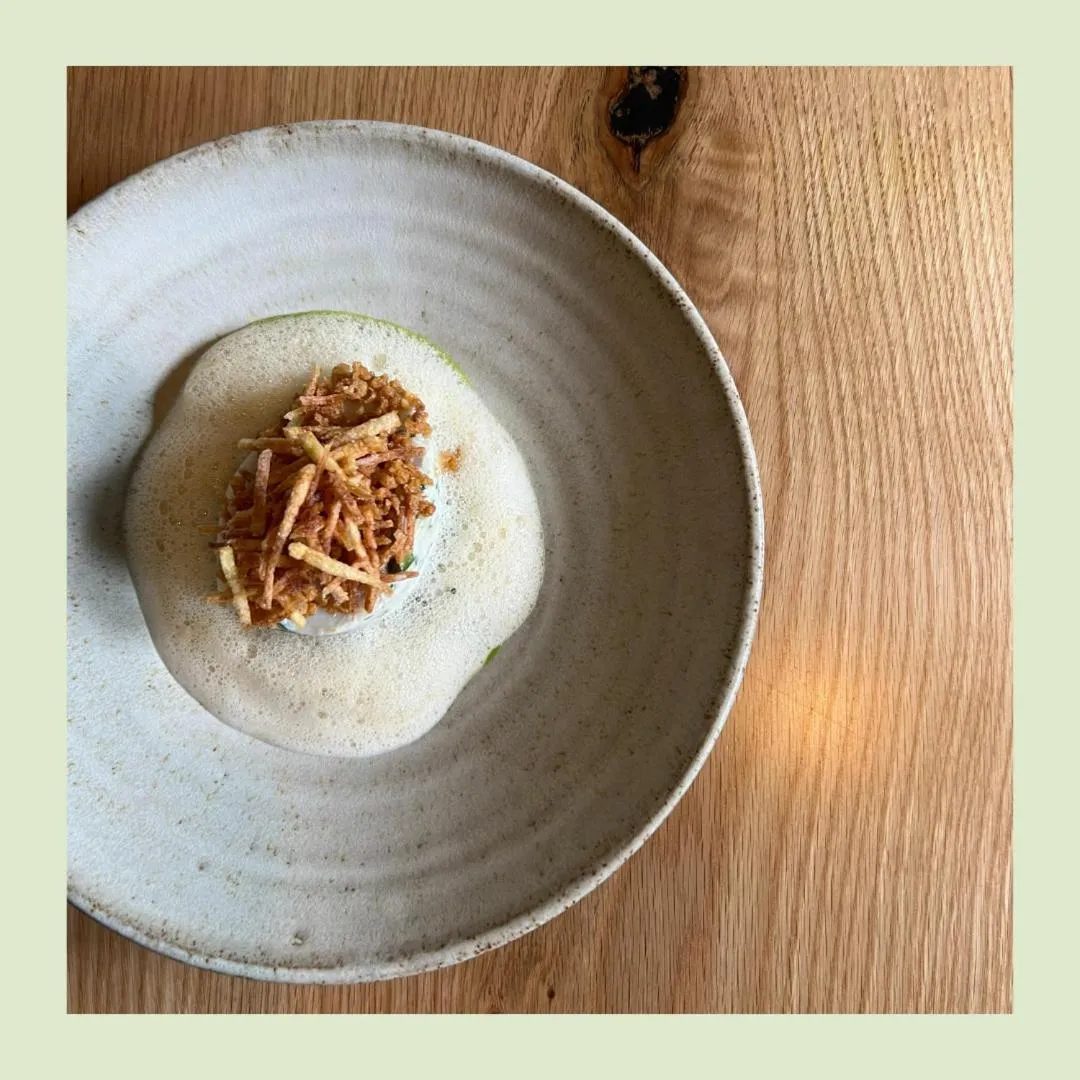 Food close-up in Rafters at Riverside House Hotel
