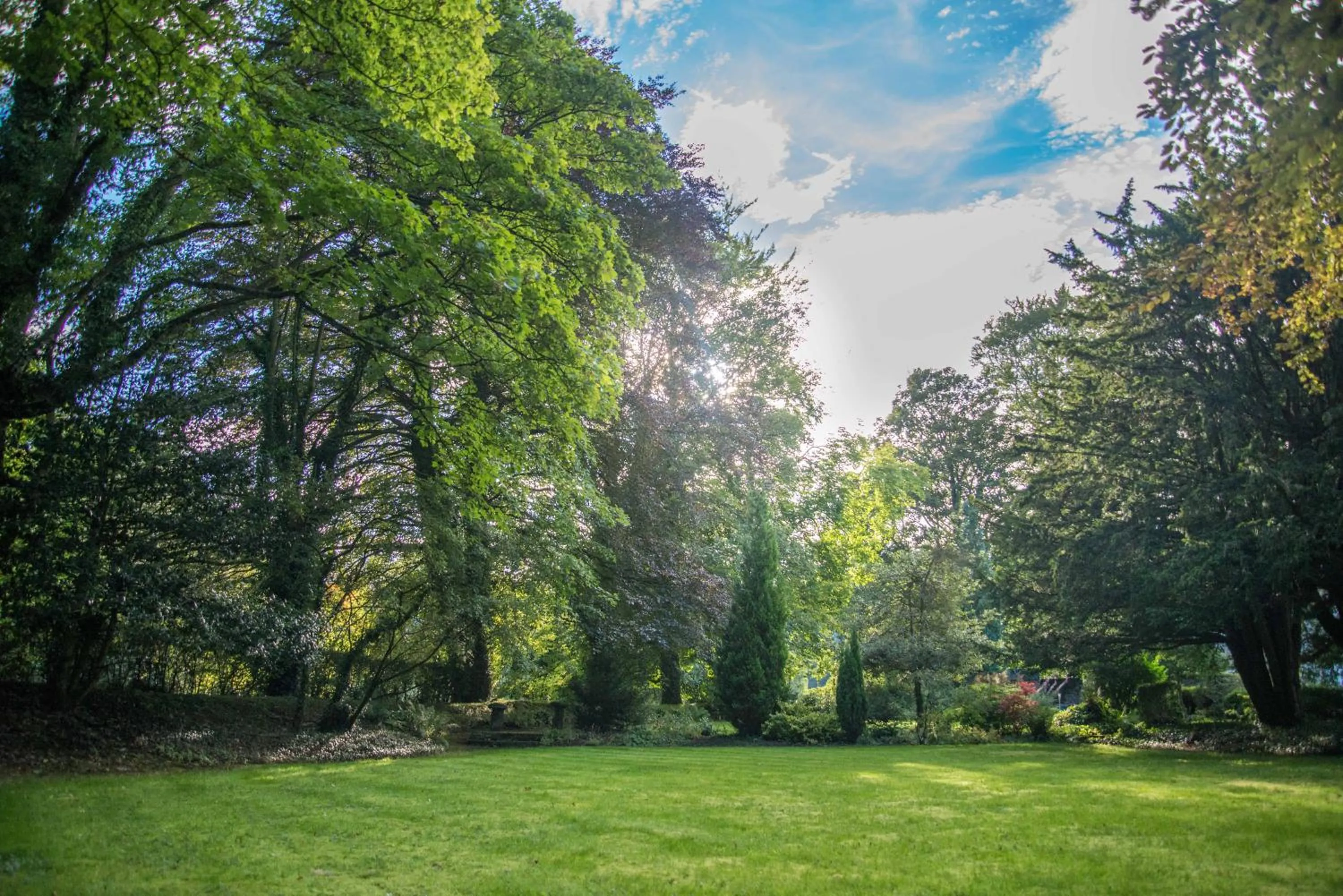 Garden in Rafters at Riverside House Hotel