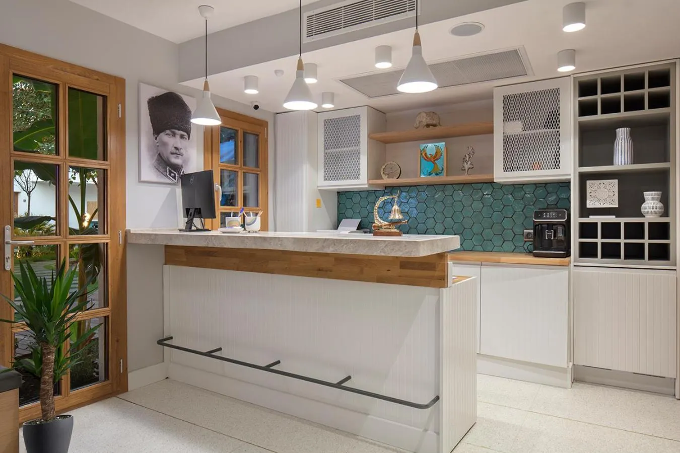 Lobby or reception in Mellow Blue Hotel