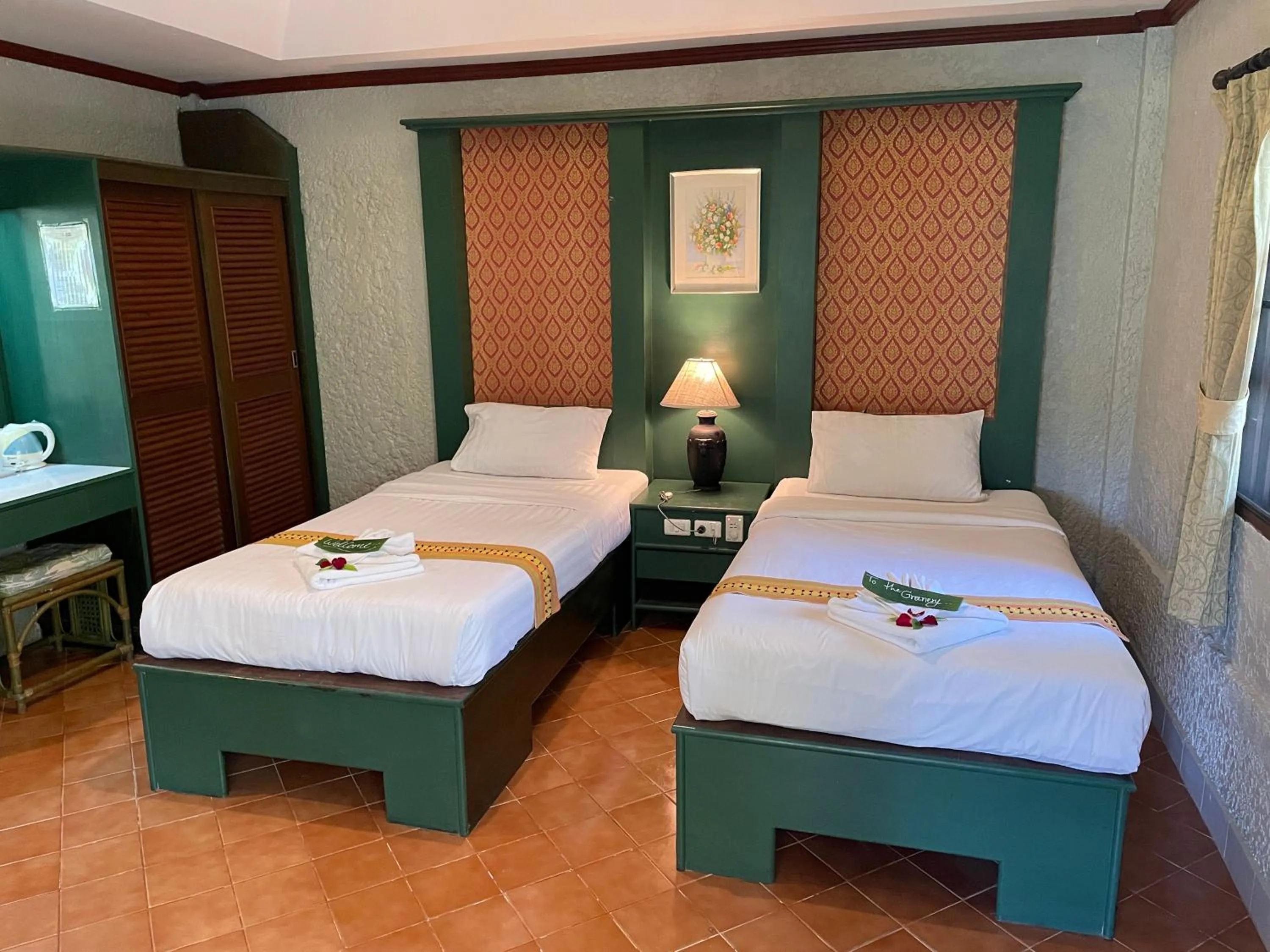 Bed in Kata Garden Resort SHA Extra Plus