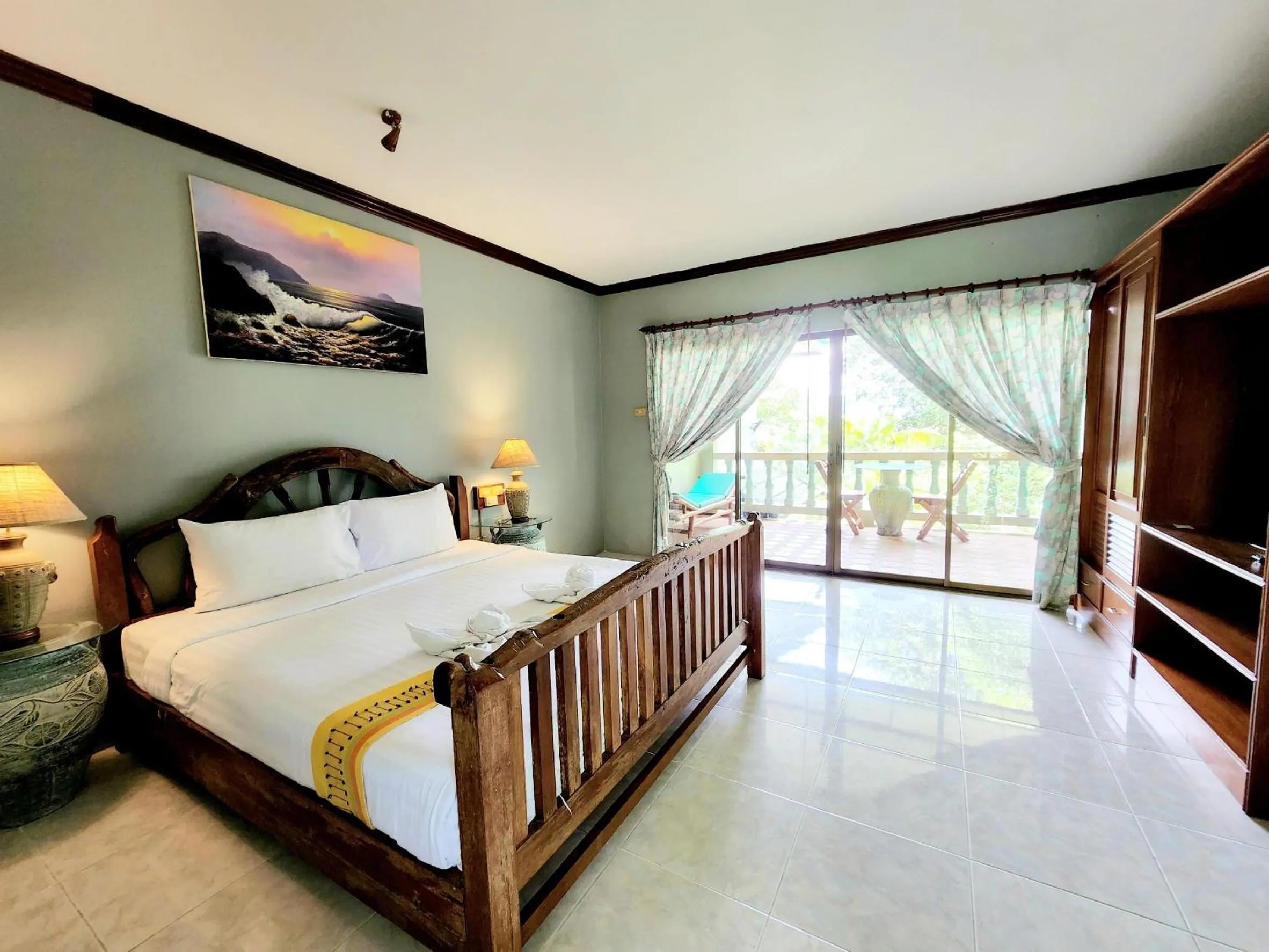 Bedroom, Bed in Kata Garden Resort SHA Extra Plus
