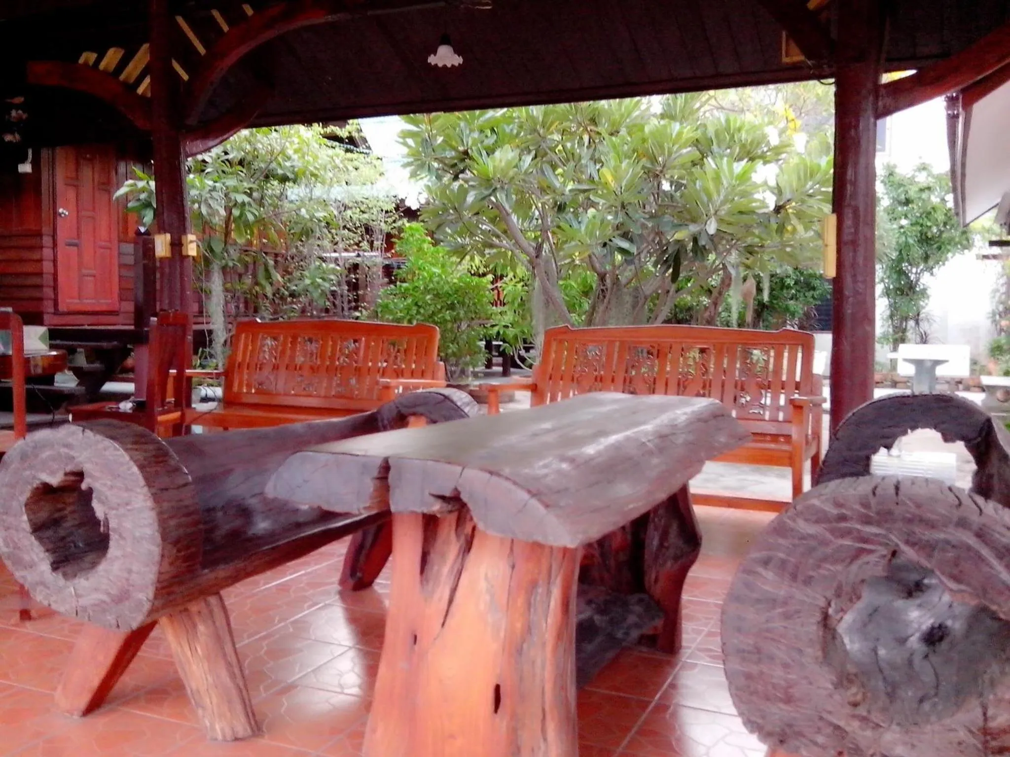 Patio in Baan Kong Homestay