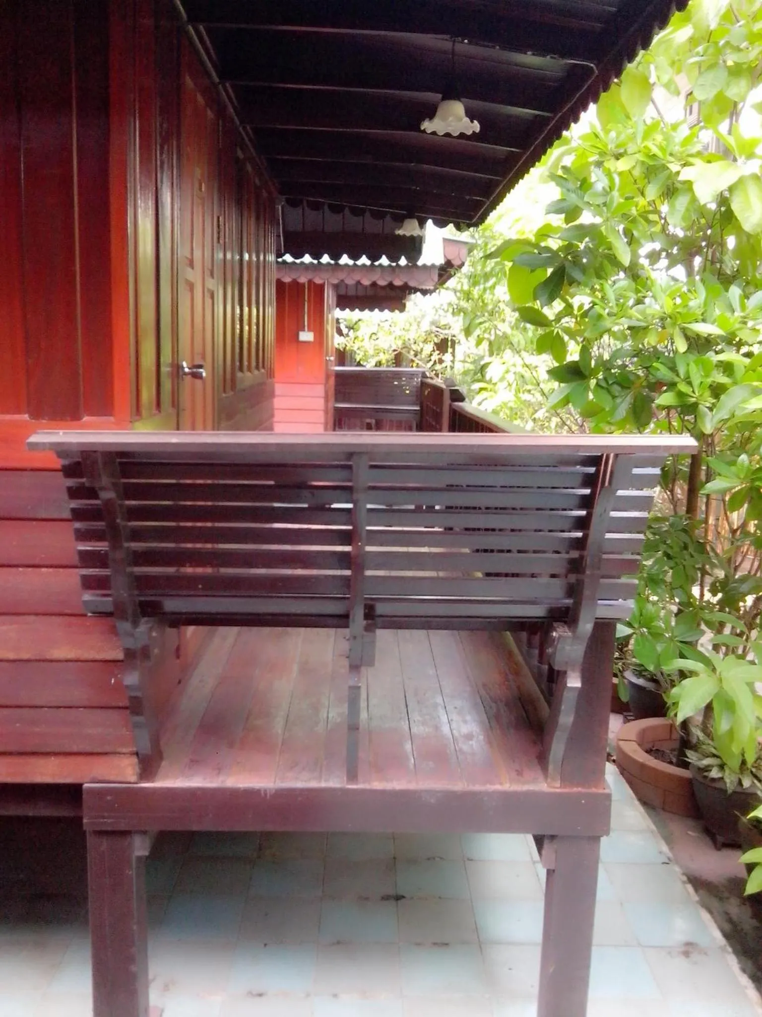 Patio in Baan Kong Homestay