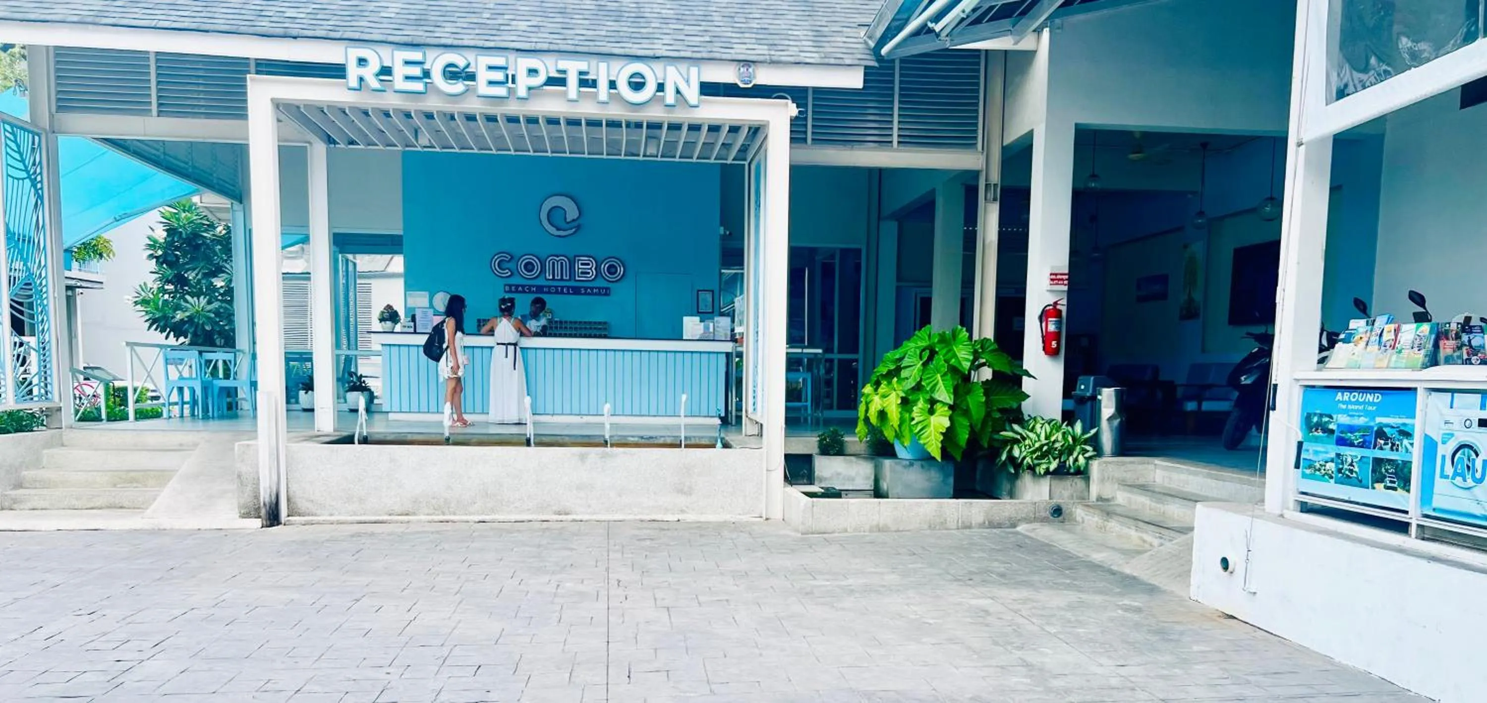 Lobby or reception in Combo Beach Hotel Samui