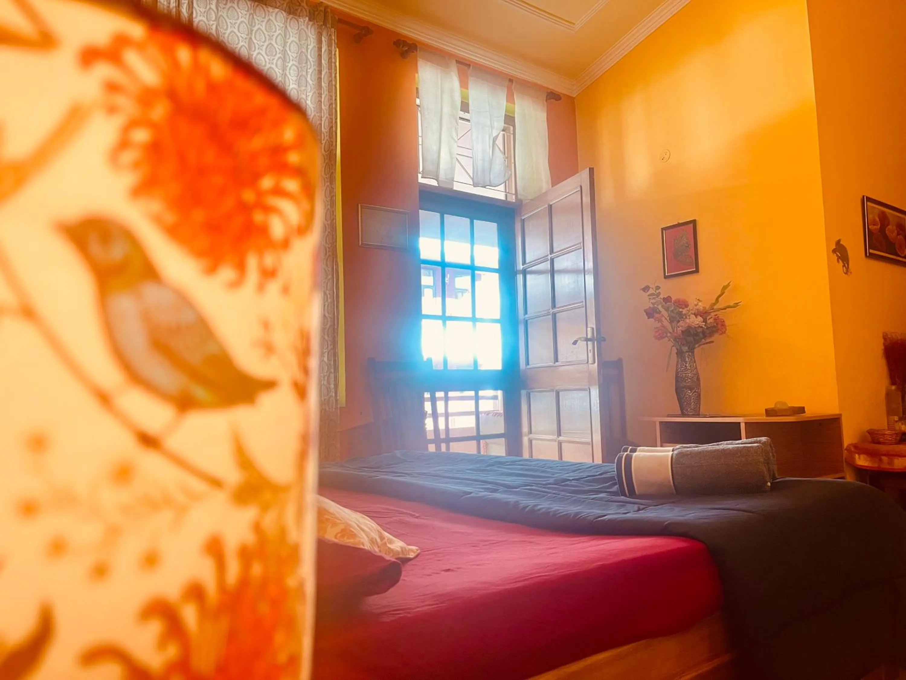 Bed in Ganga Vatika Boutique Hotel, Rishikesh