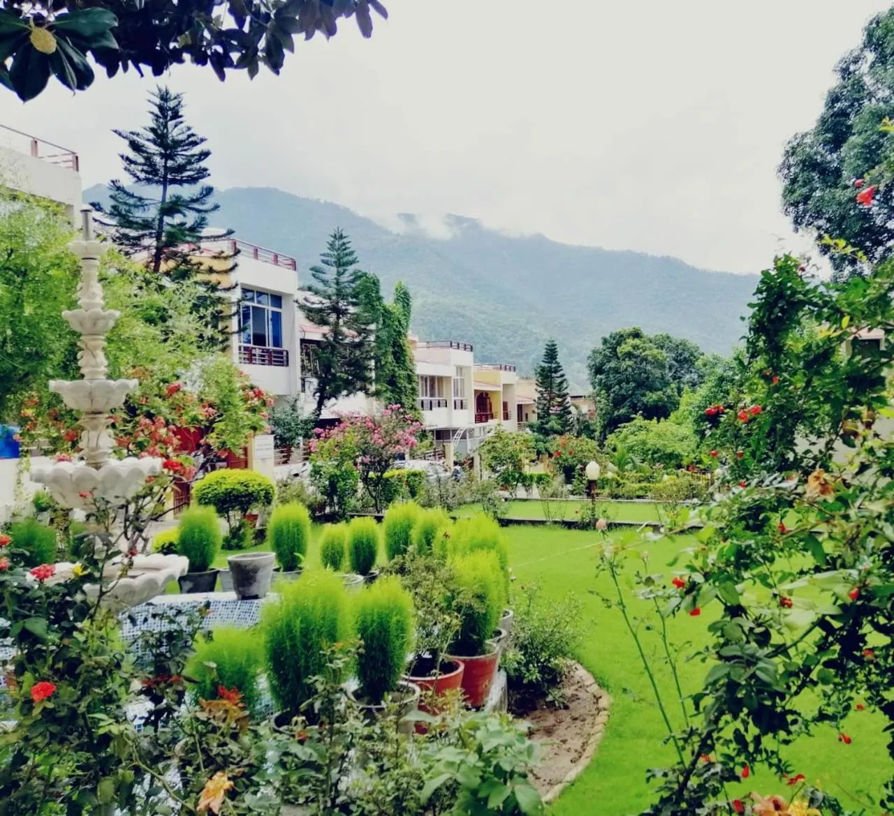 Property building in Ganga Vatika Boutique Hotel, Rishikesh