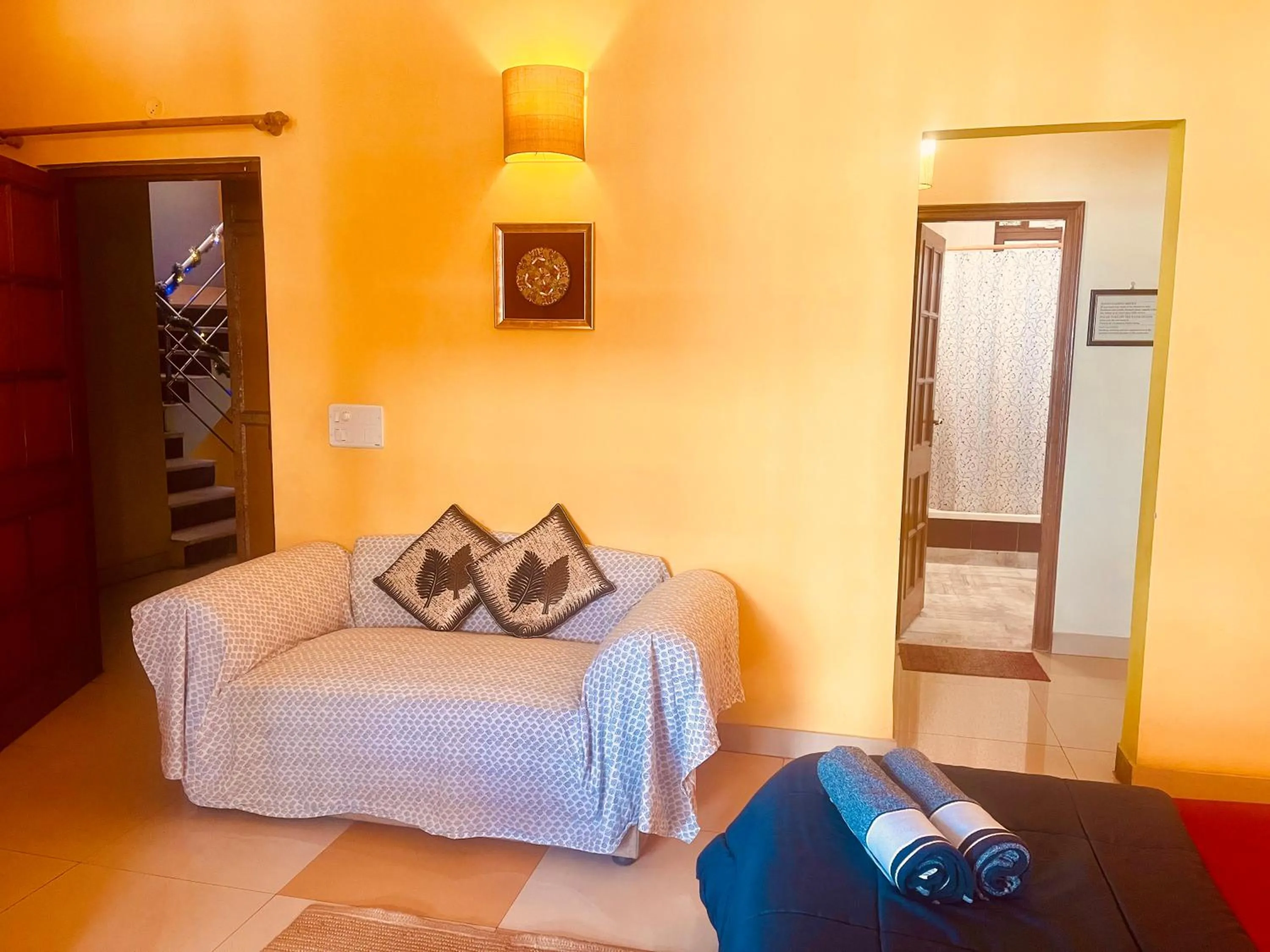 Photo of the whole room, Bed in Ganga Vatika Boutique Hotel, Rishikesh