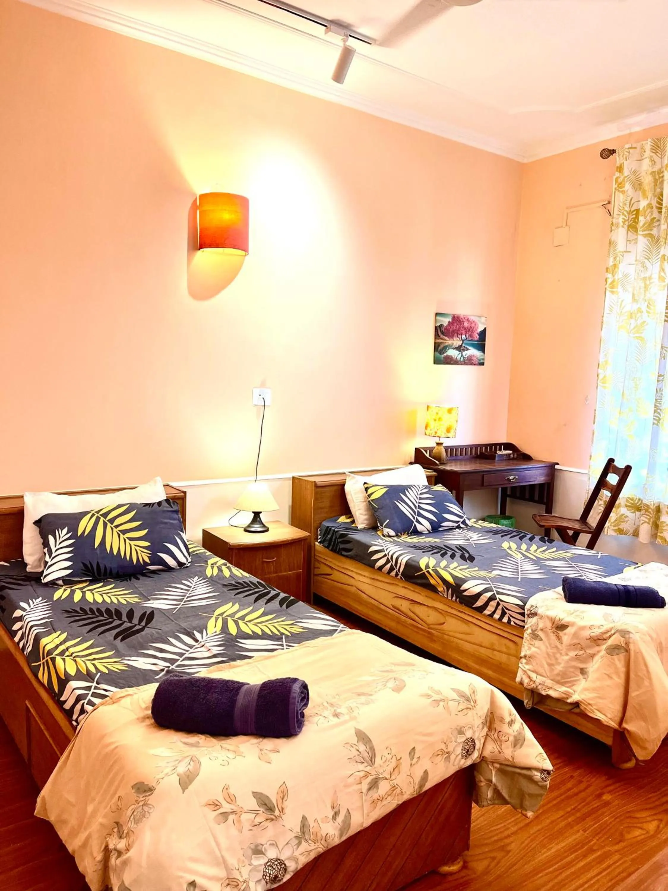 Bed in Ganga Vatika Boutique Hotel, Rishikesh