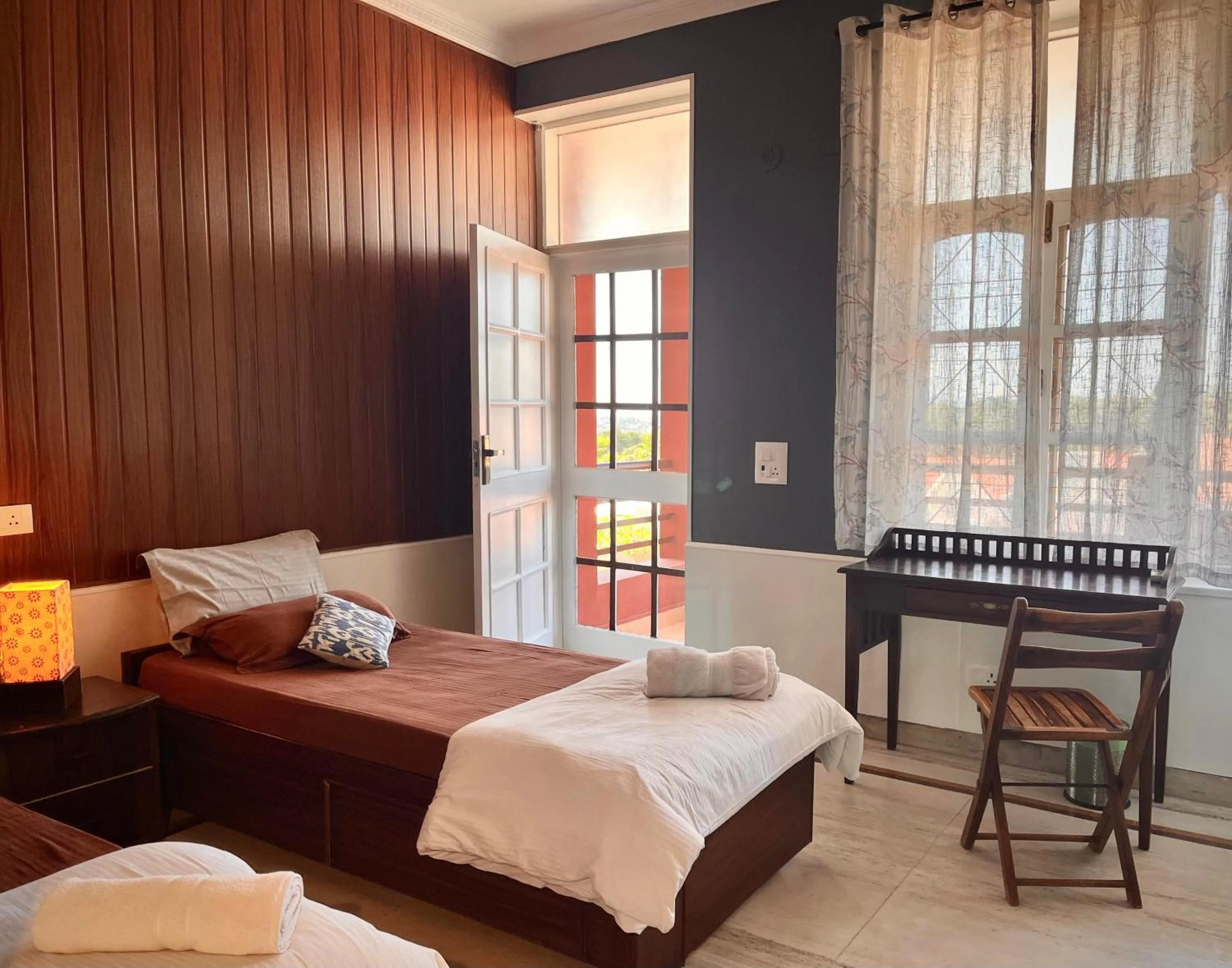 Bedroom, Bed in Ganga Vatika Boutique Hotel, Rishikesh