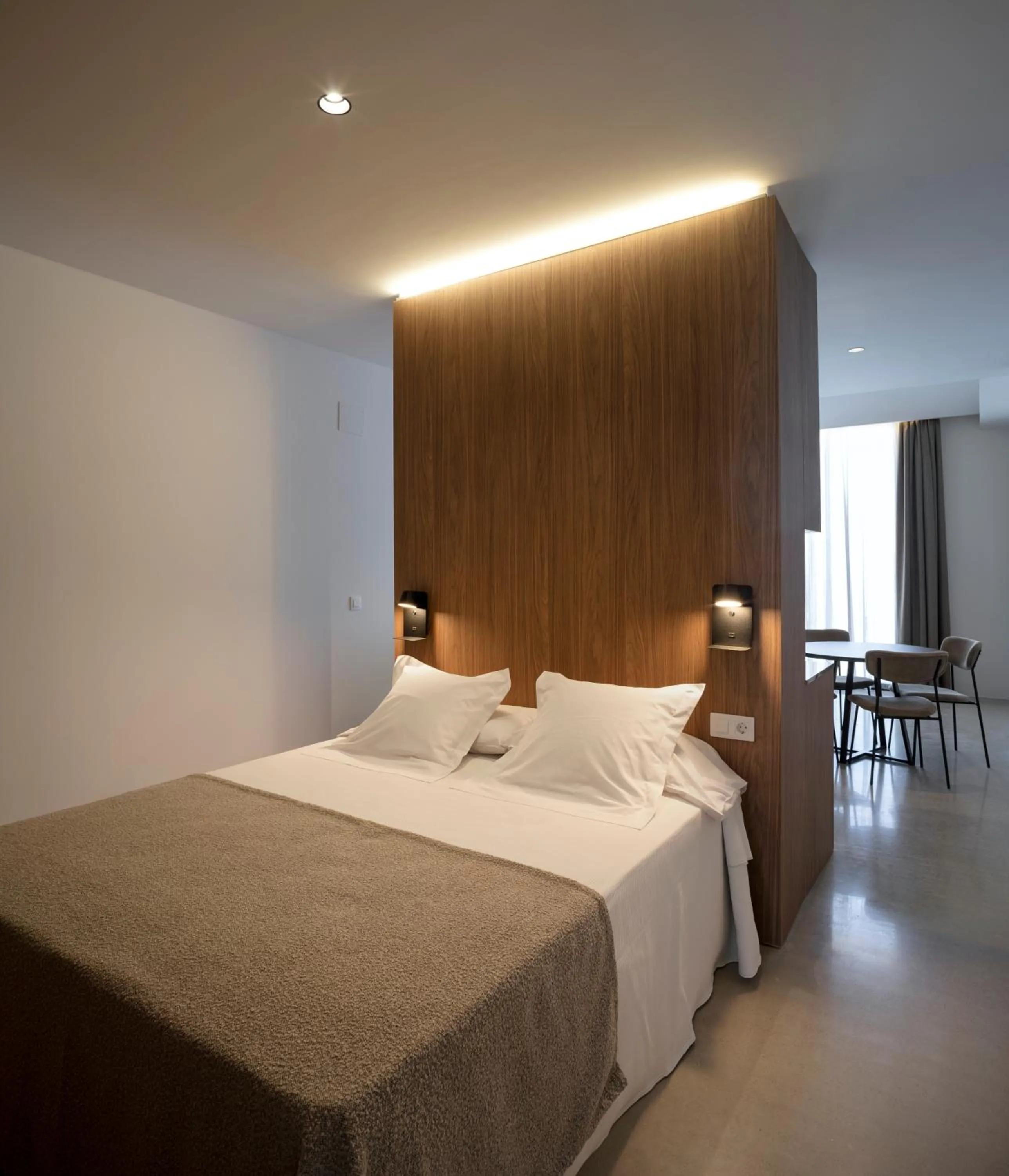 Bedroom, Bed in Dau Studios