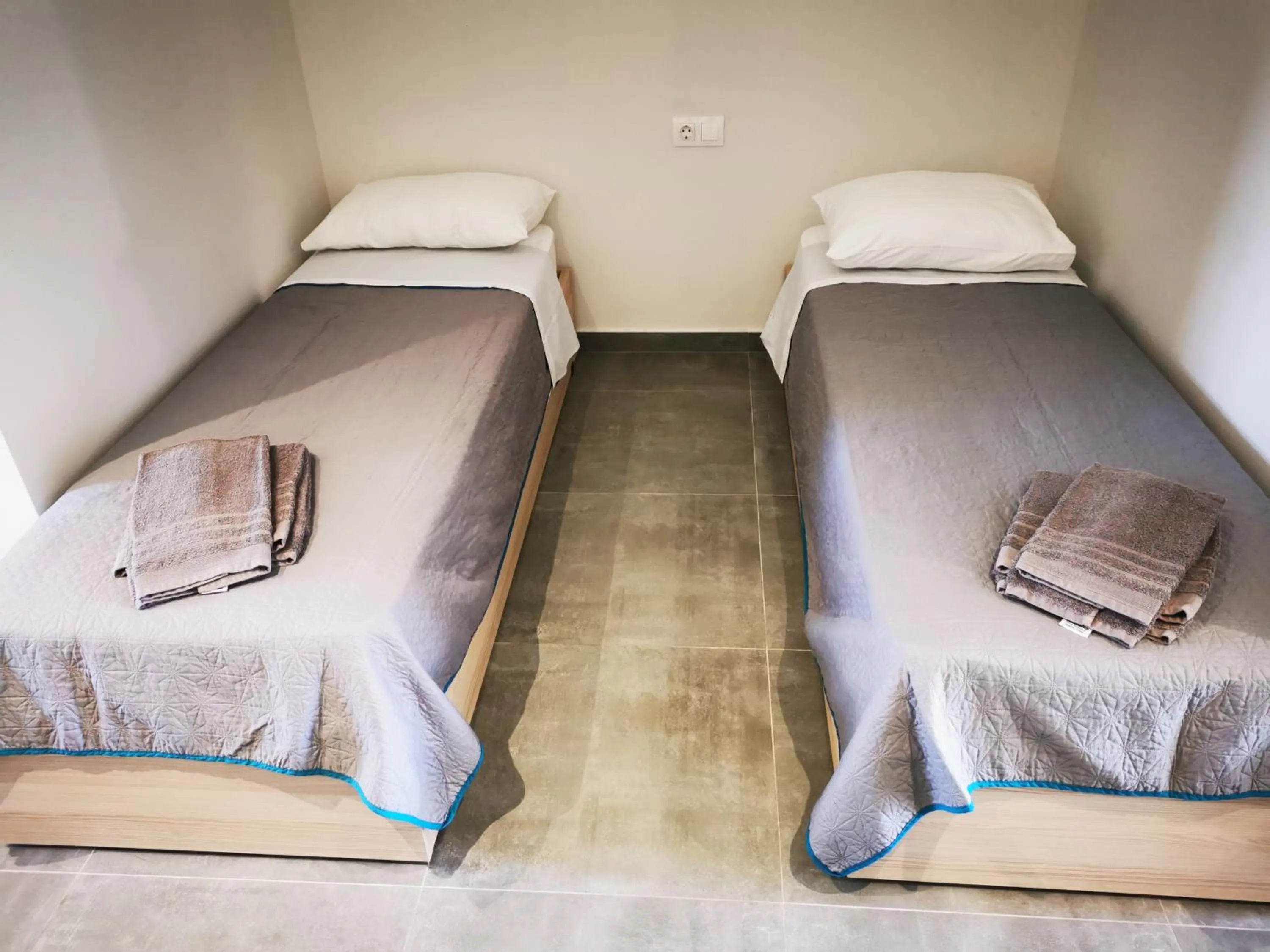 Living room in Anemona Beach apartments