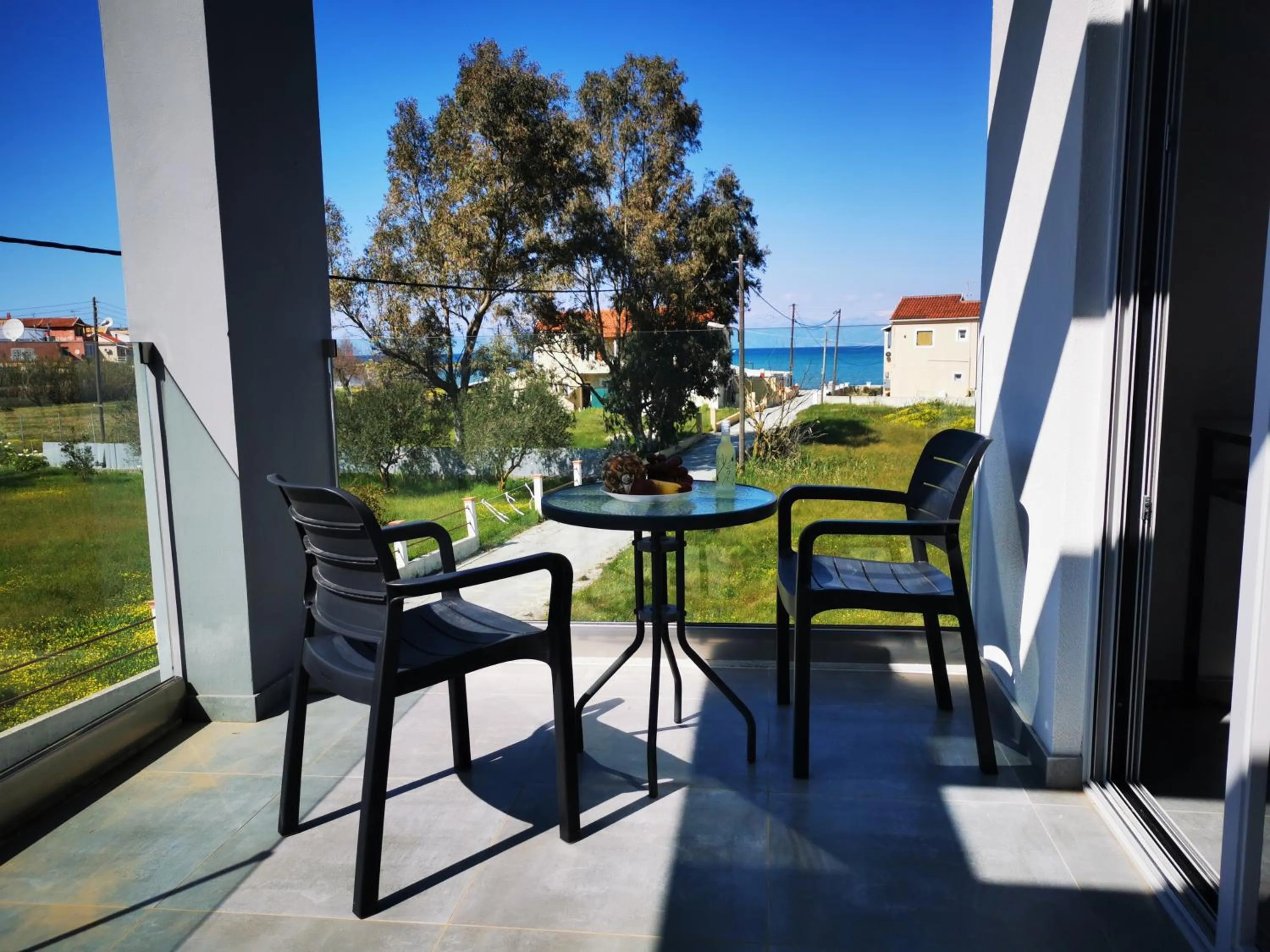 Balcony/Terrace in Anemona Beach apartments