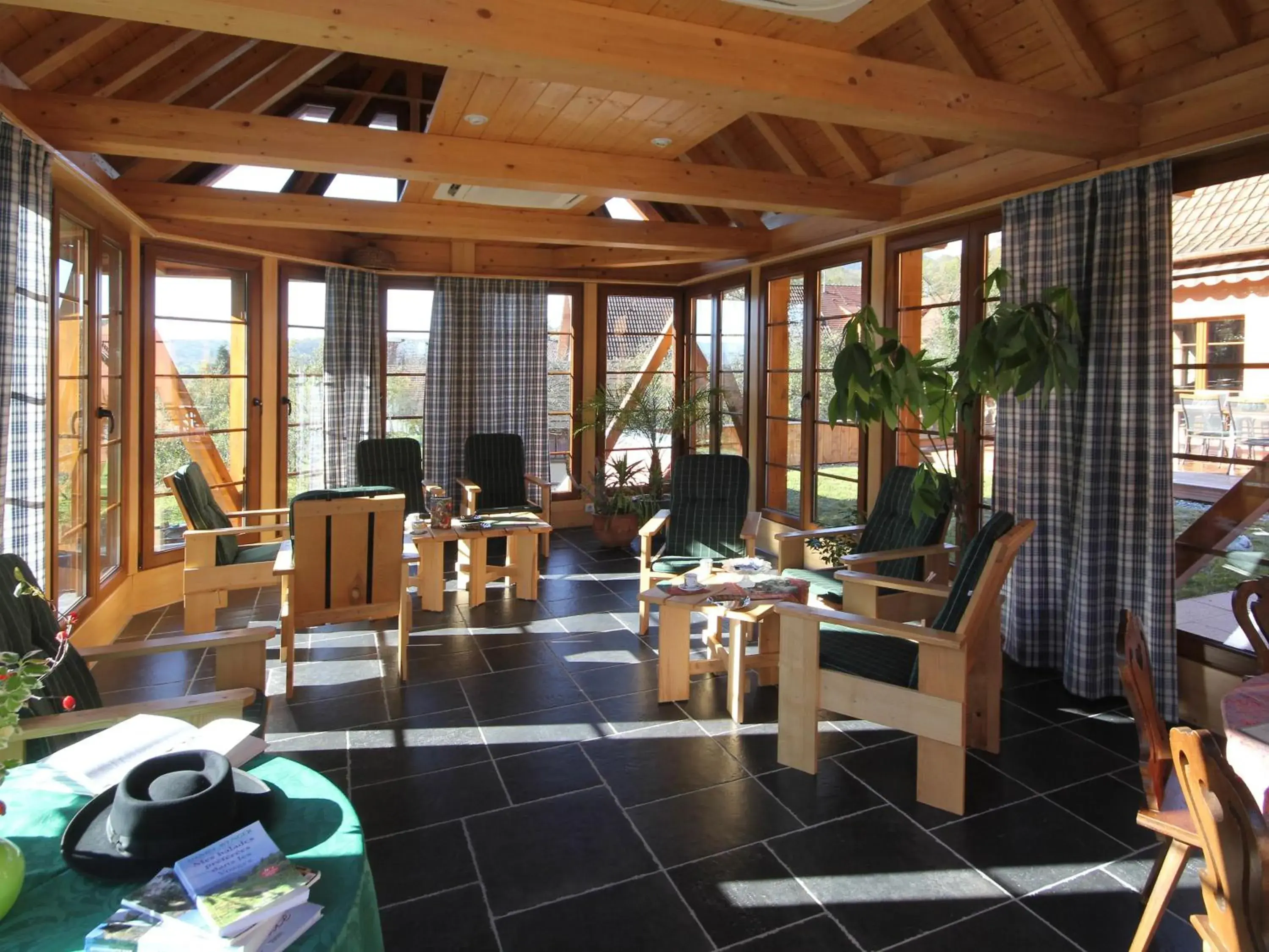 Living room in Maison d'hôtes La Cerisaie Living room in Maison d'hôtes La Cerisaie